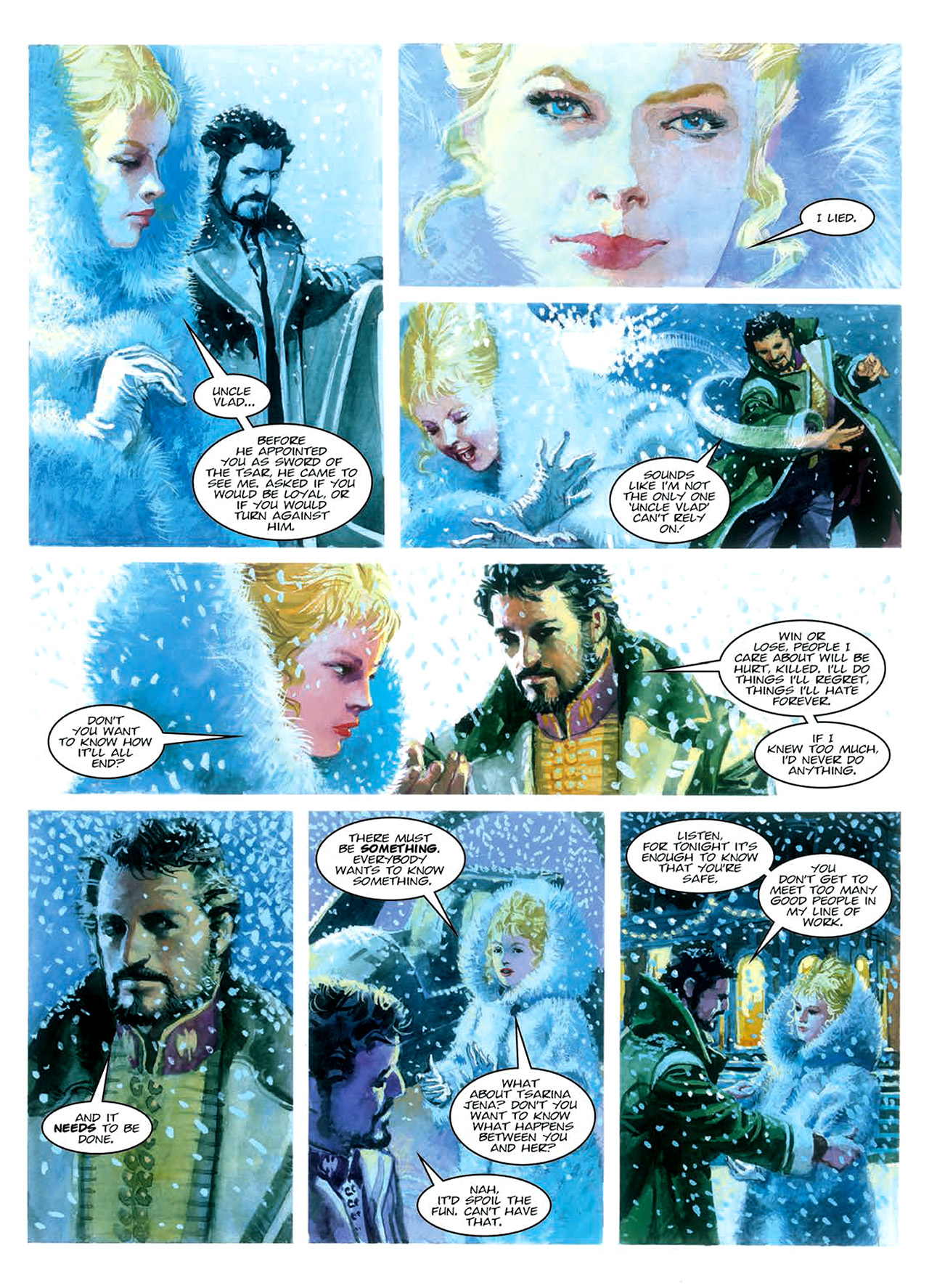 Read online Nikolai Dante comic -  Issue # TPB 8 - 185