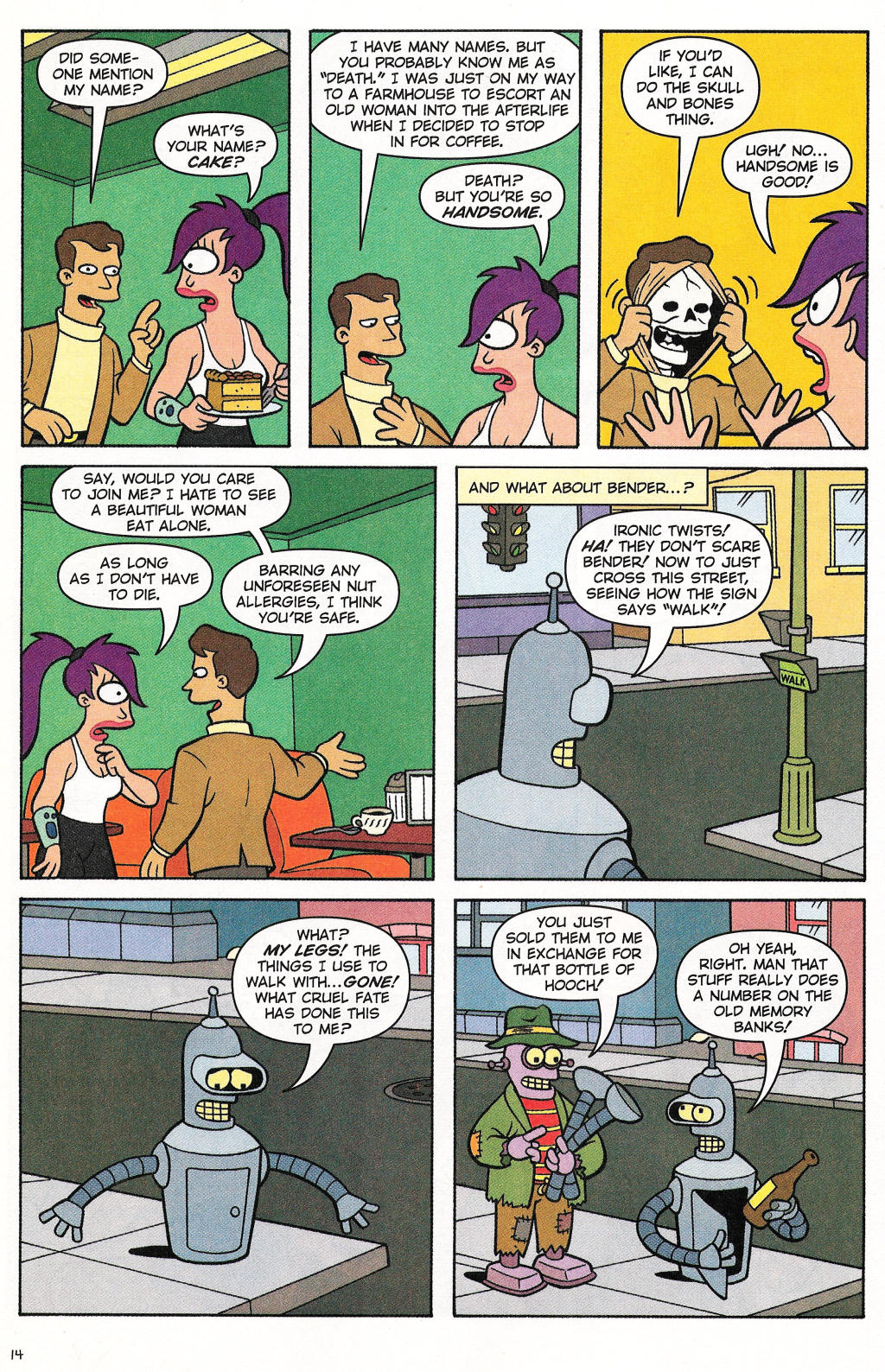 Read online Futurama Comics comic -  Issue #28 - 12