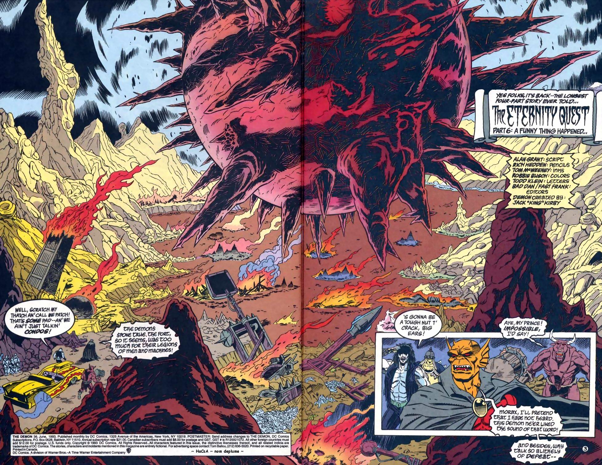 Read online The Demon (1990) comic -  Issue #36 - 3