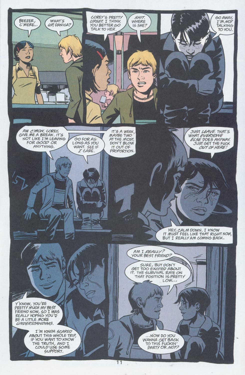 Read online Deadenders comic -  Issue #9 - 12