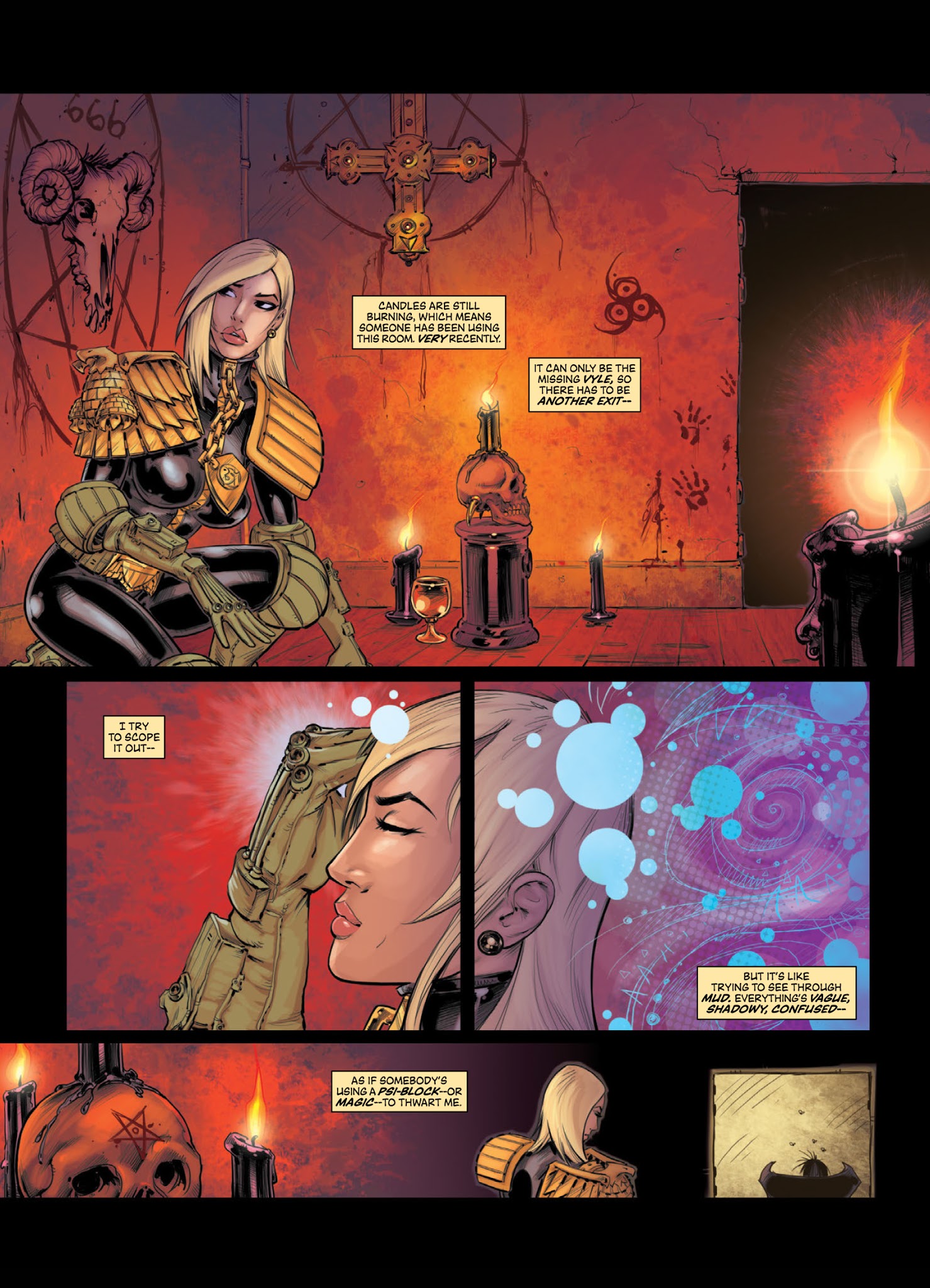 Read online Judge Anderson: The Psi Files comic -  Issue # TPB 5 - 161