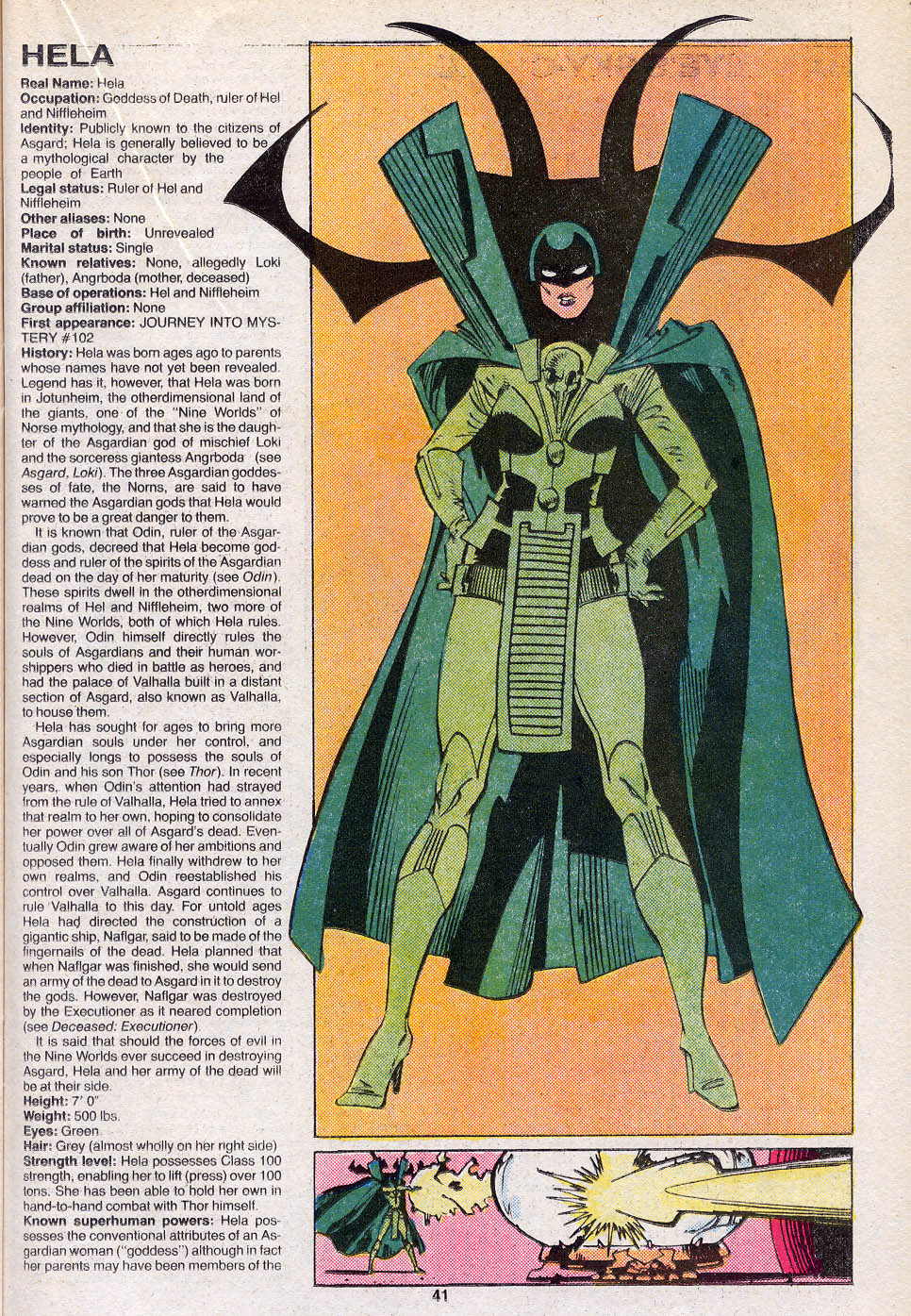 Read online The Official Handbook of the Marvel Universe Deluxe Edition comic -  Issue #5 - 43