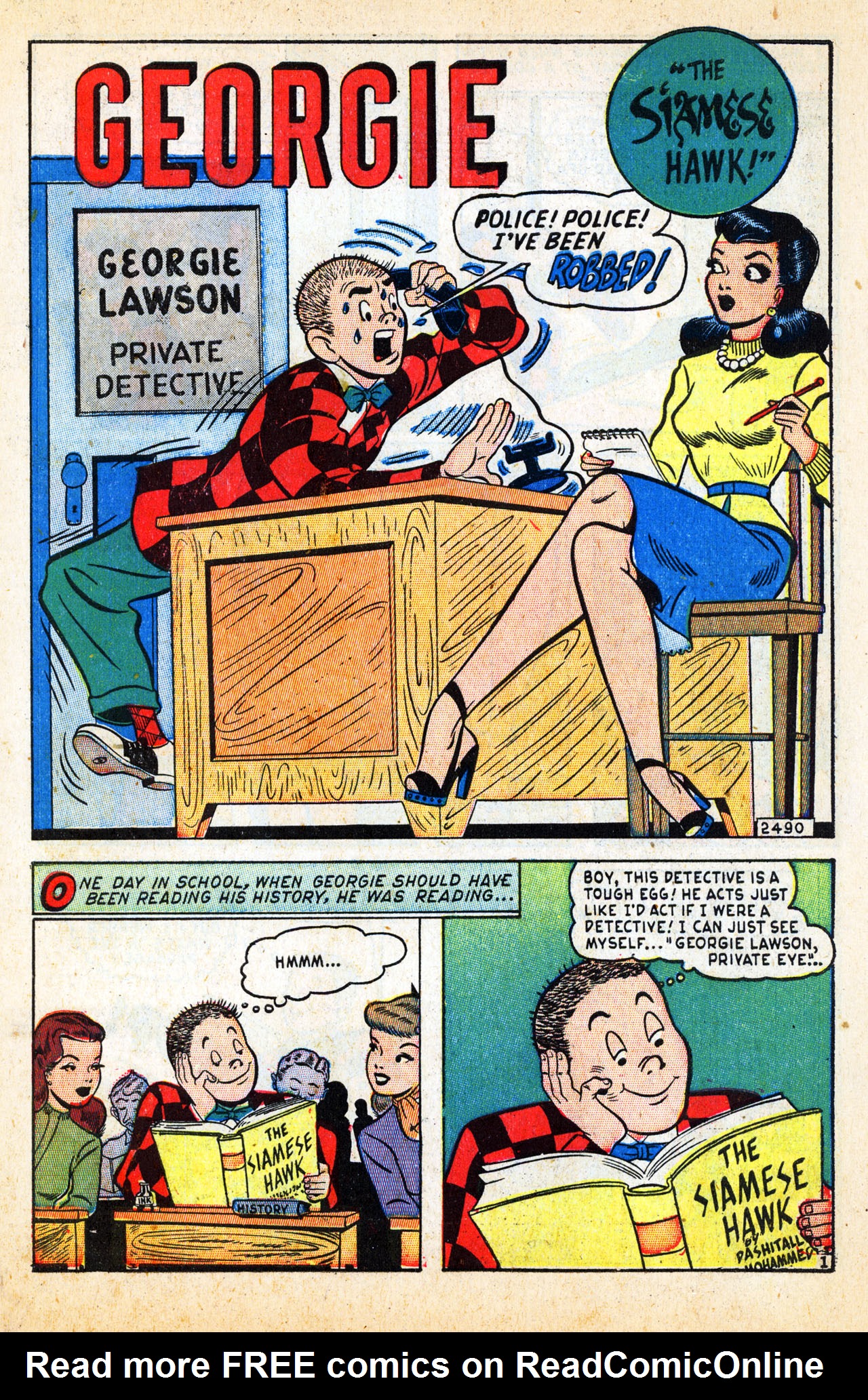 Read online Georgie Comics (1945) comic -  Issue #17 - 3