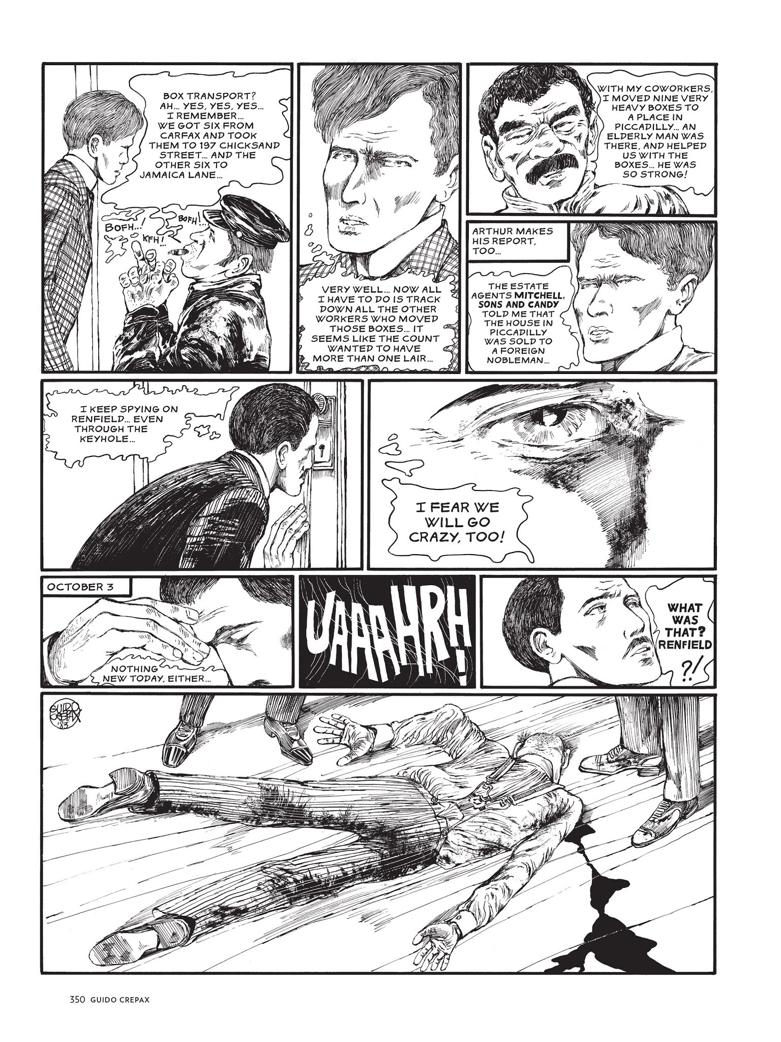 Read online The Complete Crepax comic -  Issue # TPB 1 - 339