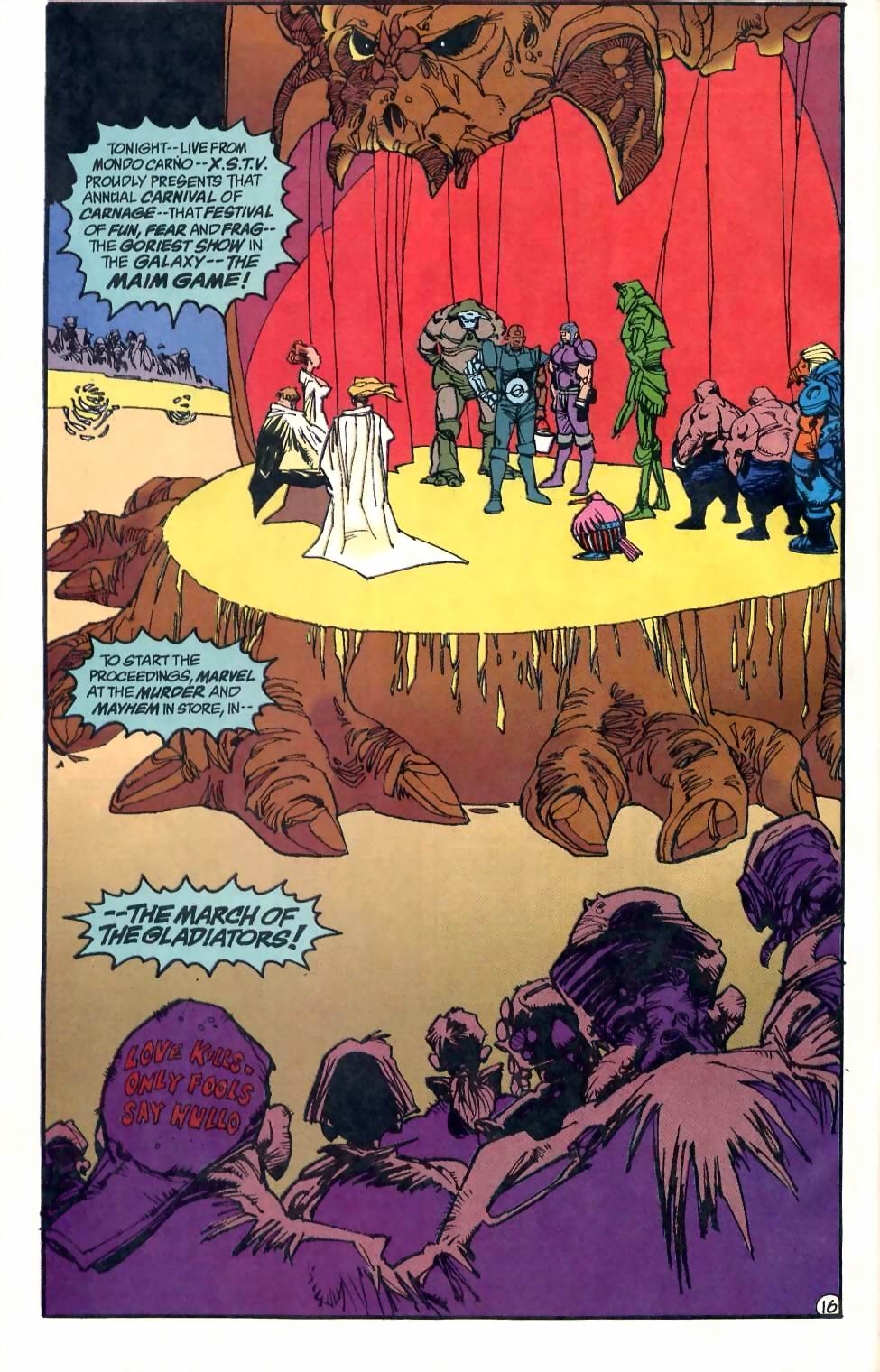 Read online Lobo: Unamerican Gladiators comic -  Issue #1 - 17