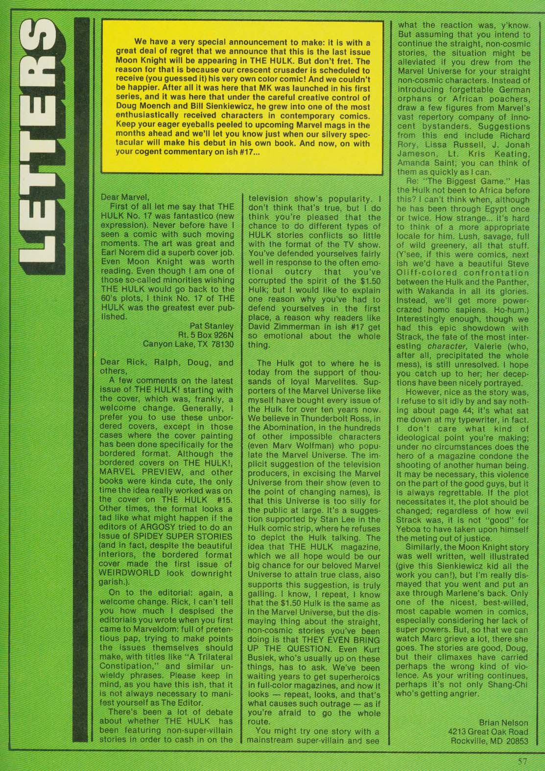 Read online Hulk (1978) comic -  Issue #20 - 57