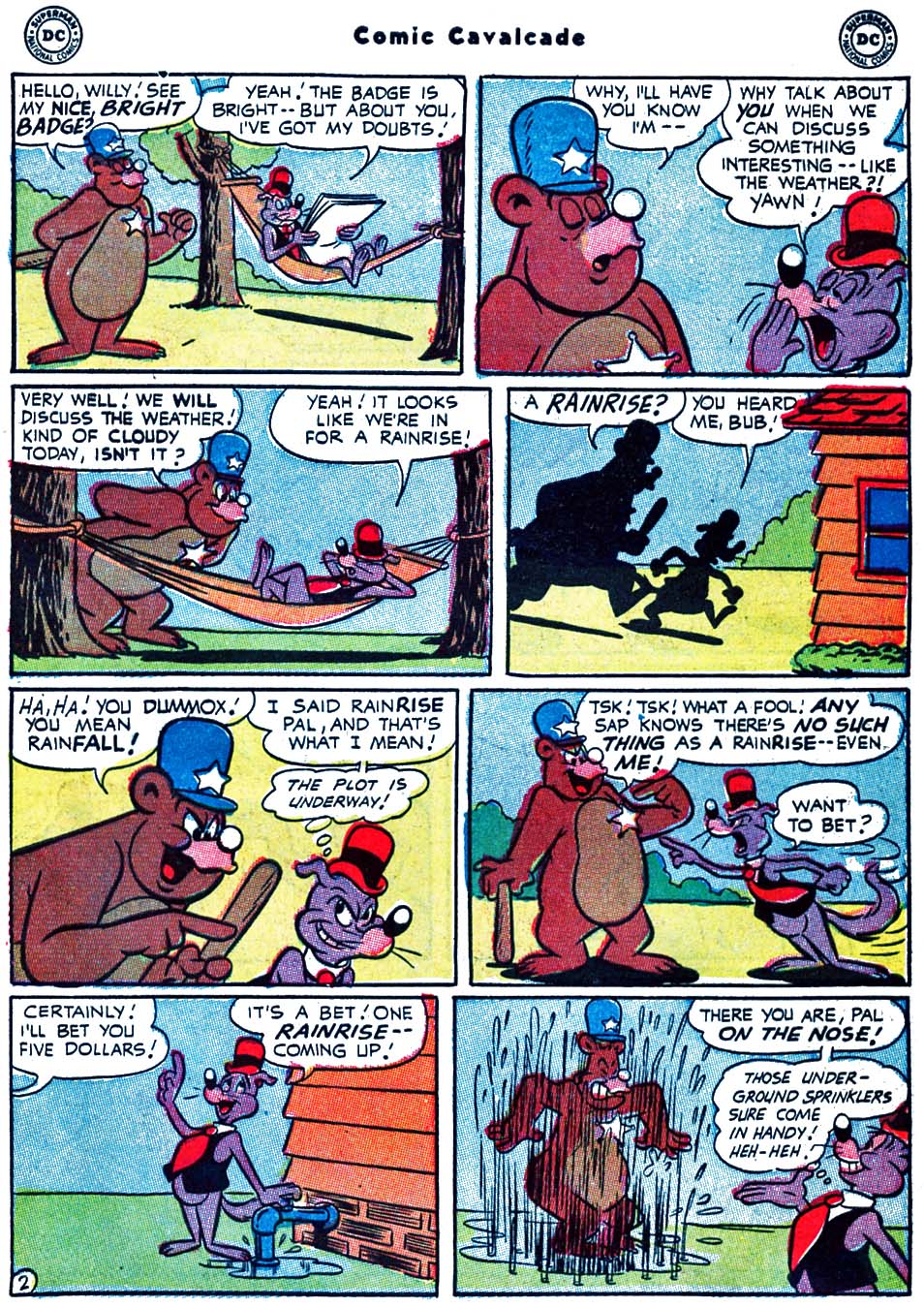 Read online Comic Cavalcade comic -  Issue #63 - 51