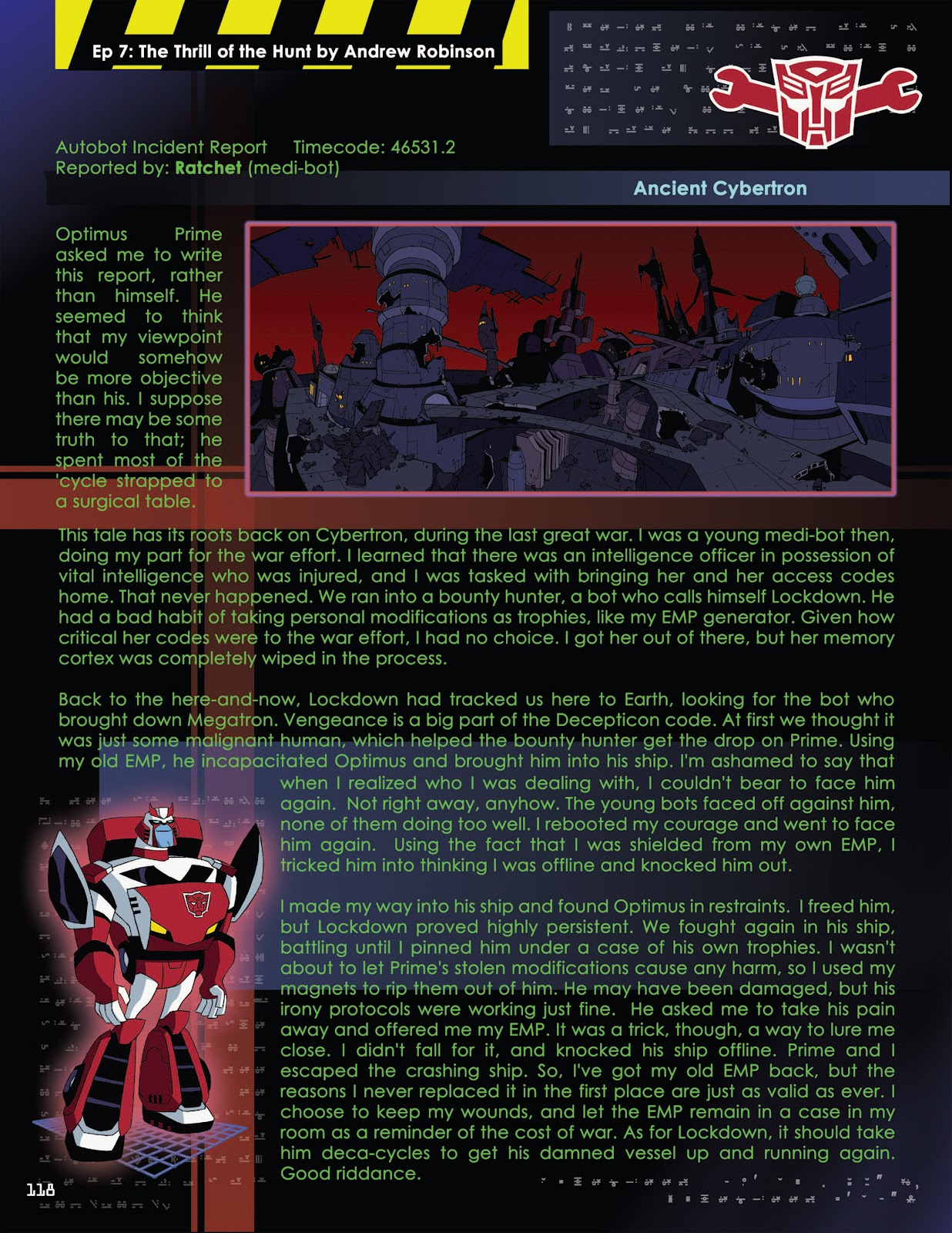 Transformers Animated: The Allspark Almanac issue TPB 1 - Page 119