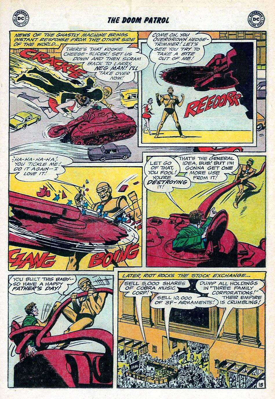 Read online Doom Patrol (1964) comic -  Issue #96 - 19