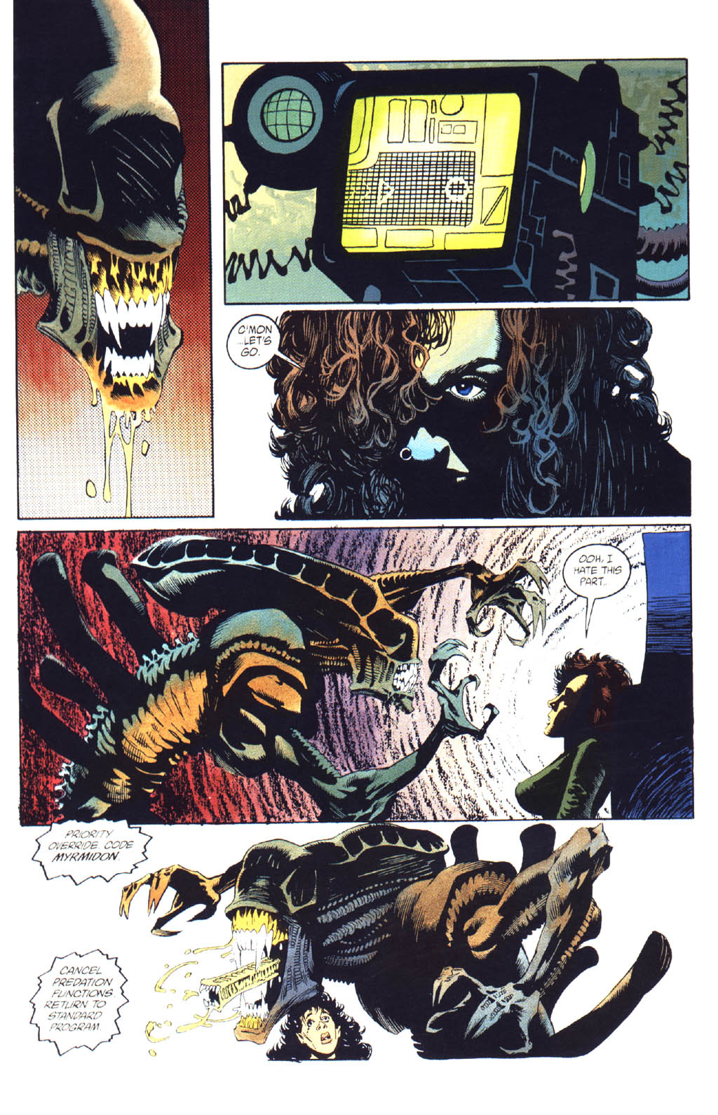 Read online Aliens: Hive comic -  Issue #1 - 7