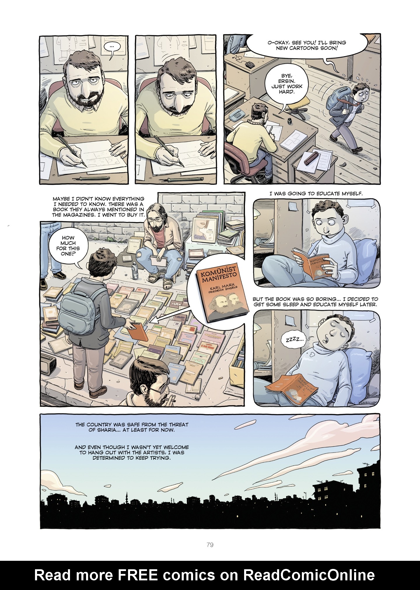 Read online Drawing On The Edge: Chronicles From Istanbul comic -  Issue # TPB (Part 1) - 75