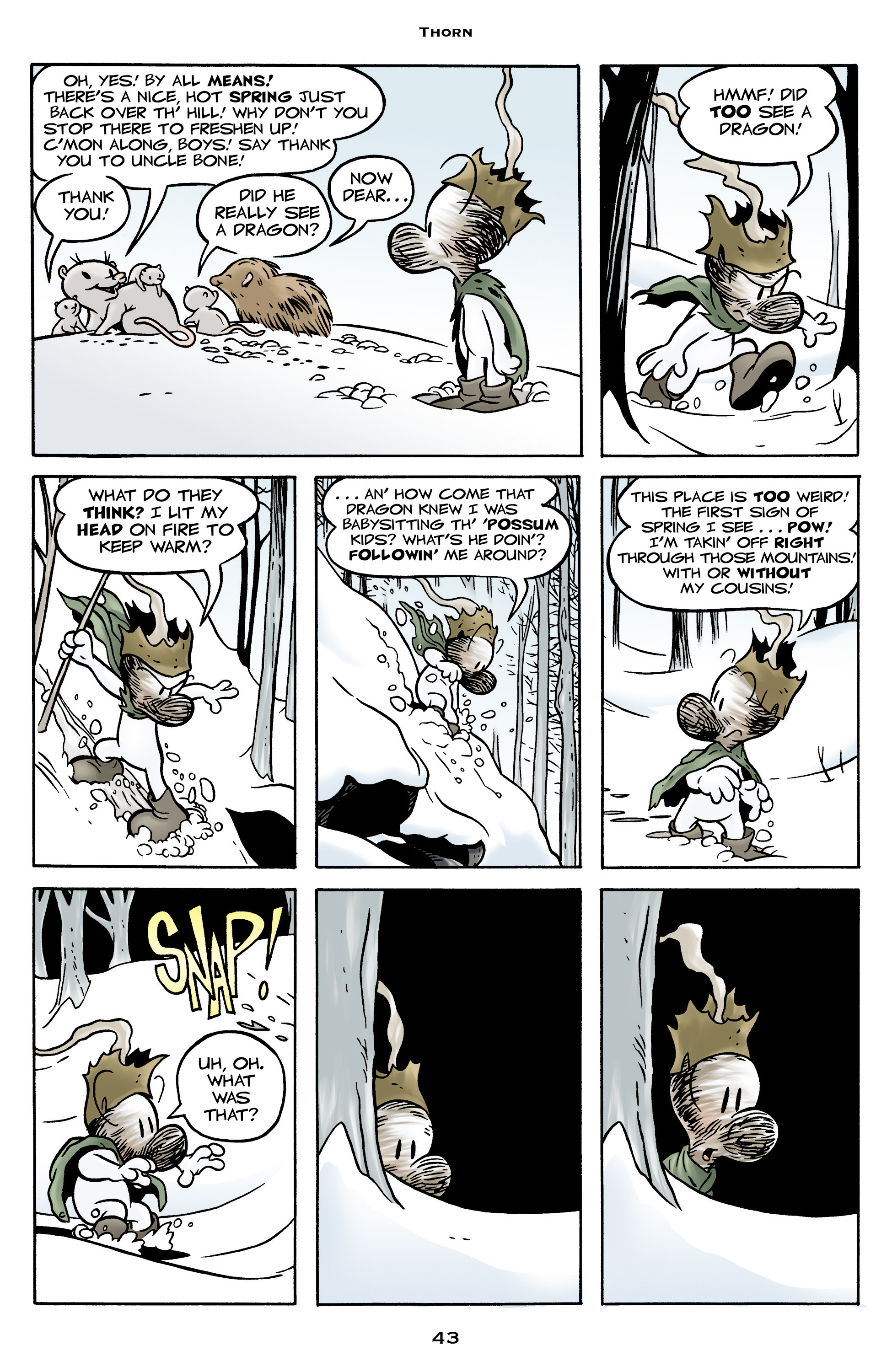 Read online Bone: Out From Boneville comic -  Issue # TPB - 43