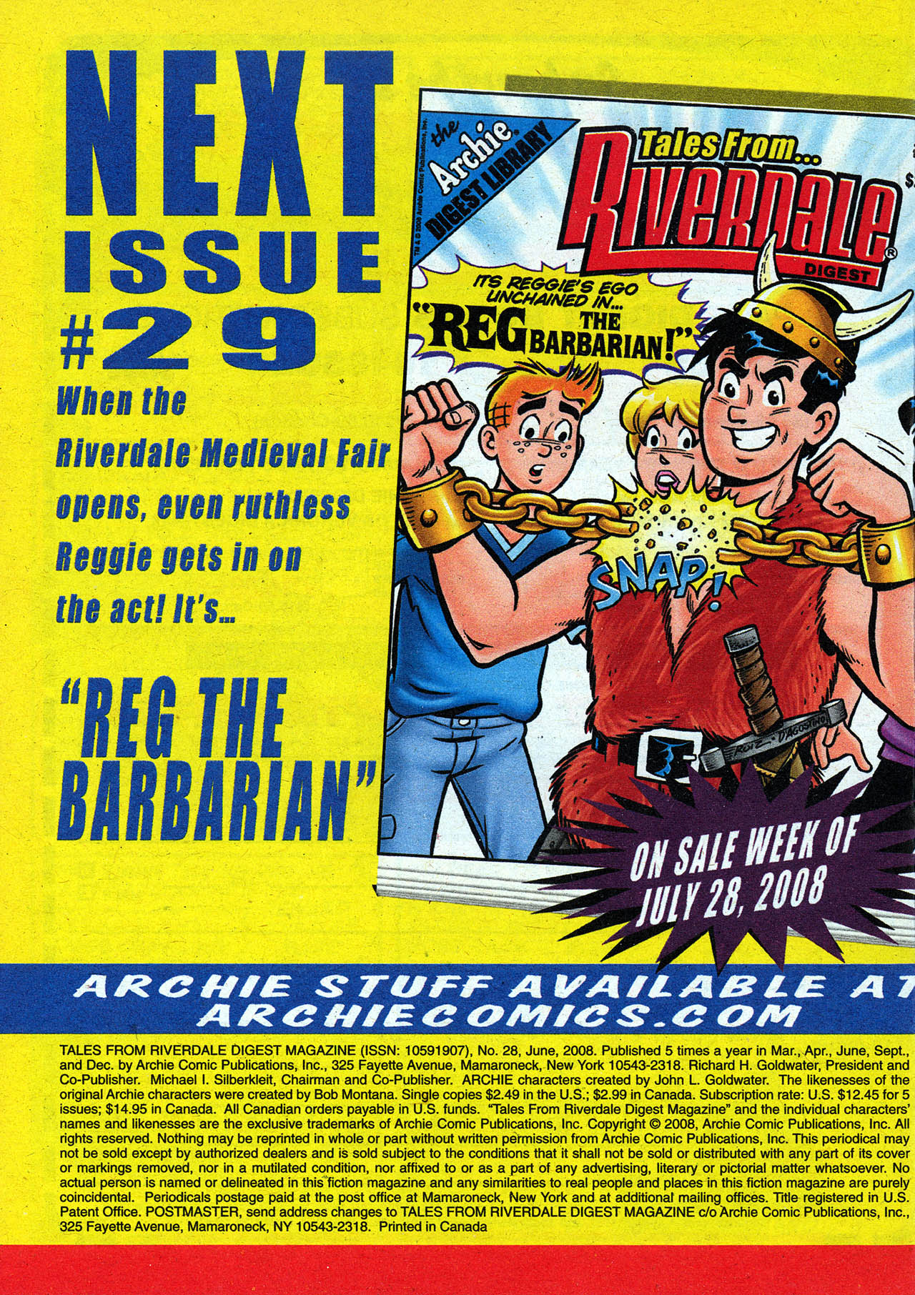 Read online Tales From Riverdale Digest comic -  Issue #28 - 98