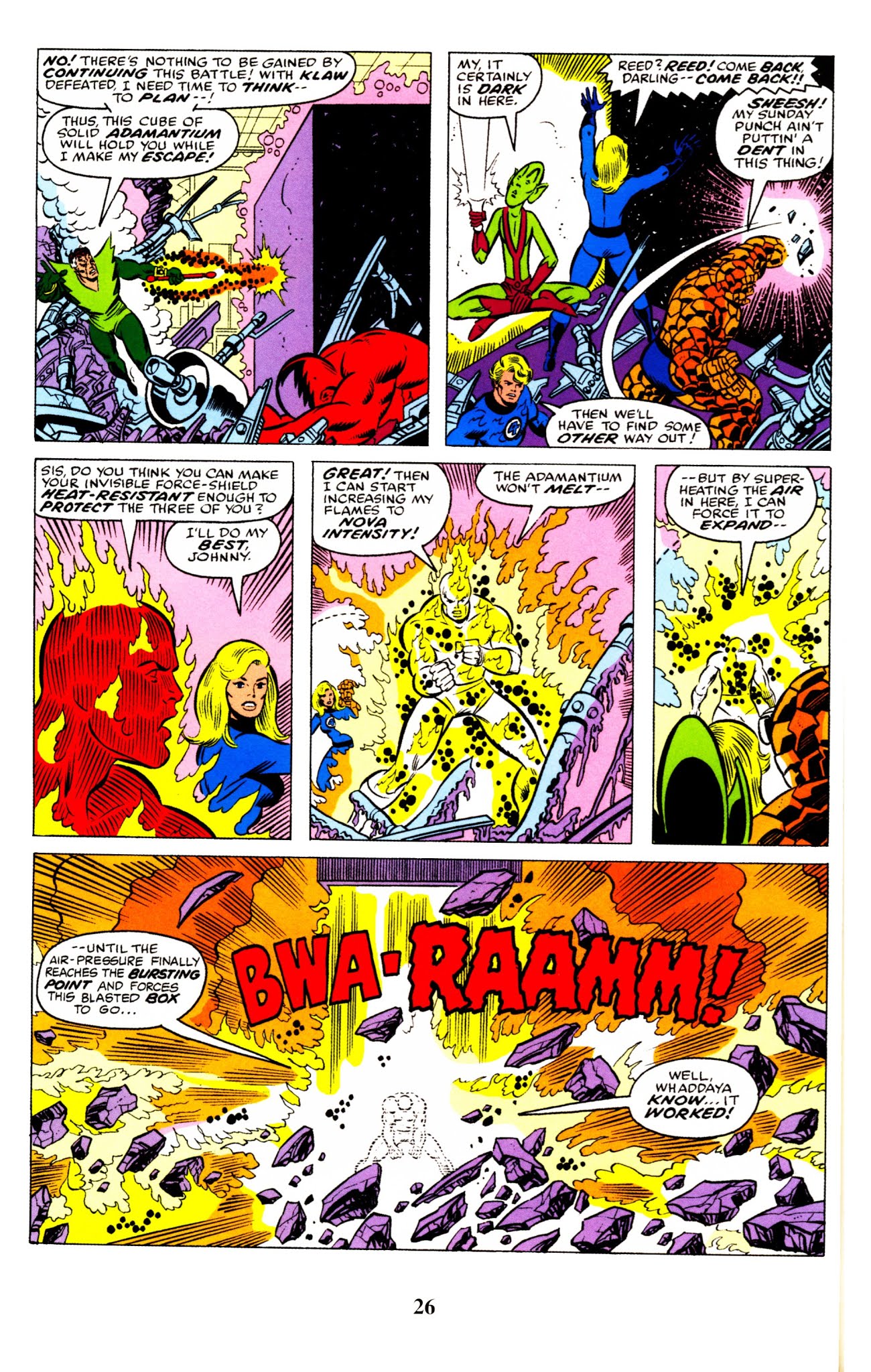 Read online Fantastic Four Visionaries: George Perez comic -  Issue # TPB 2 (Part 1) - 26