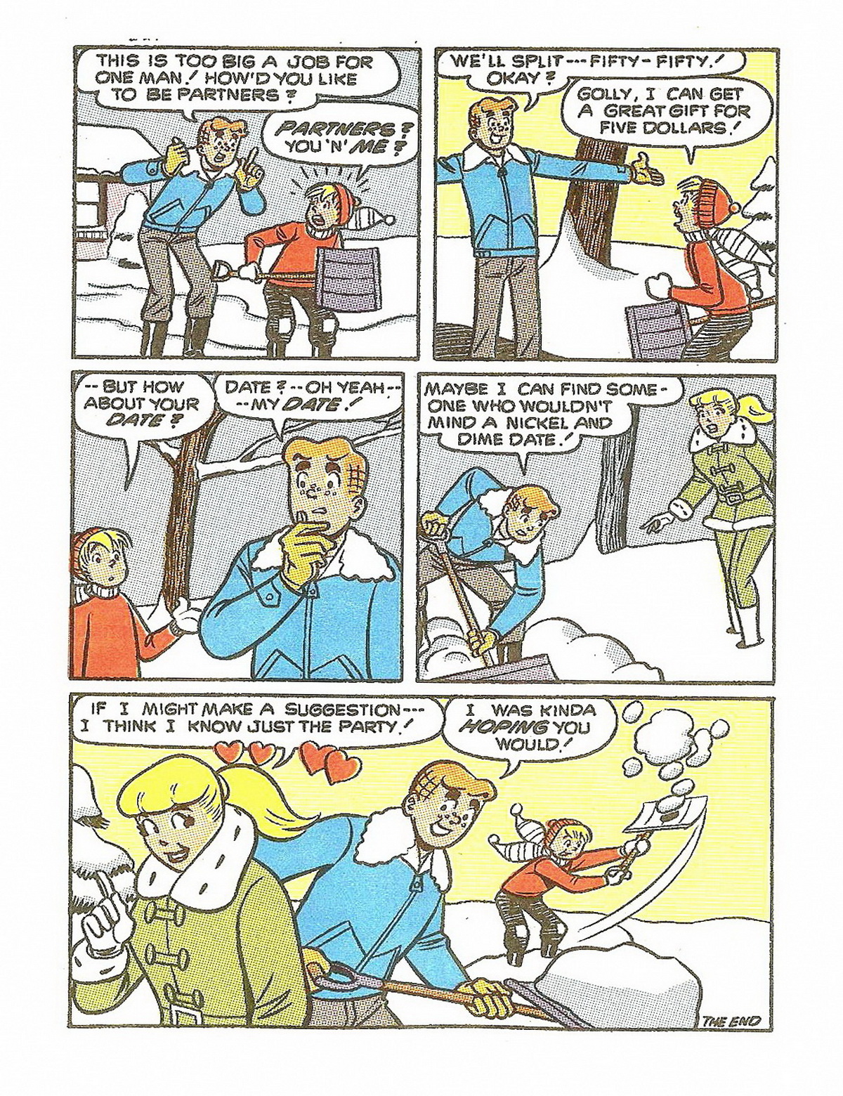 Read online Betty and Veronica Digest Magazine comic -  Issue #29 - 209