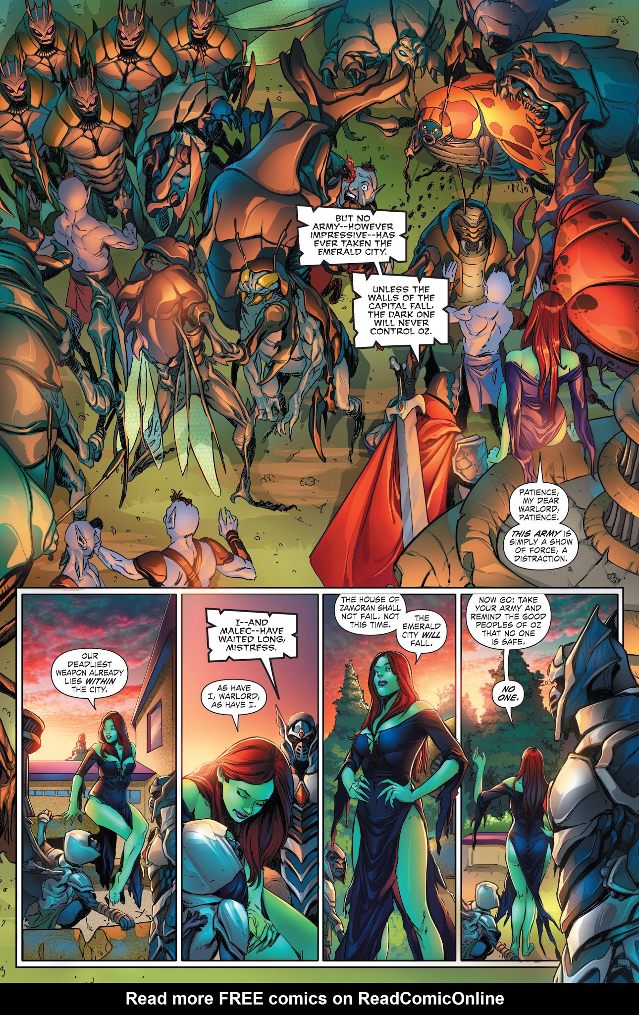Read online Grimm Fairy Tales presents Oz: Reign of the Witch Queen comic -  Issue #2 - 8