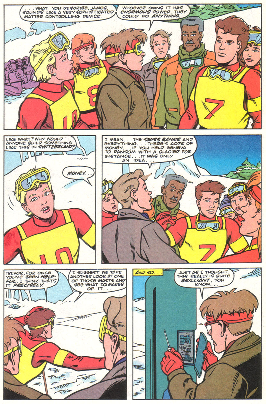 Read online James Bond Jr. comic -  Issue #9 - 21