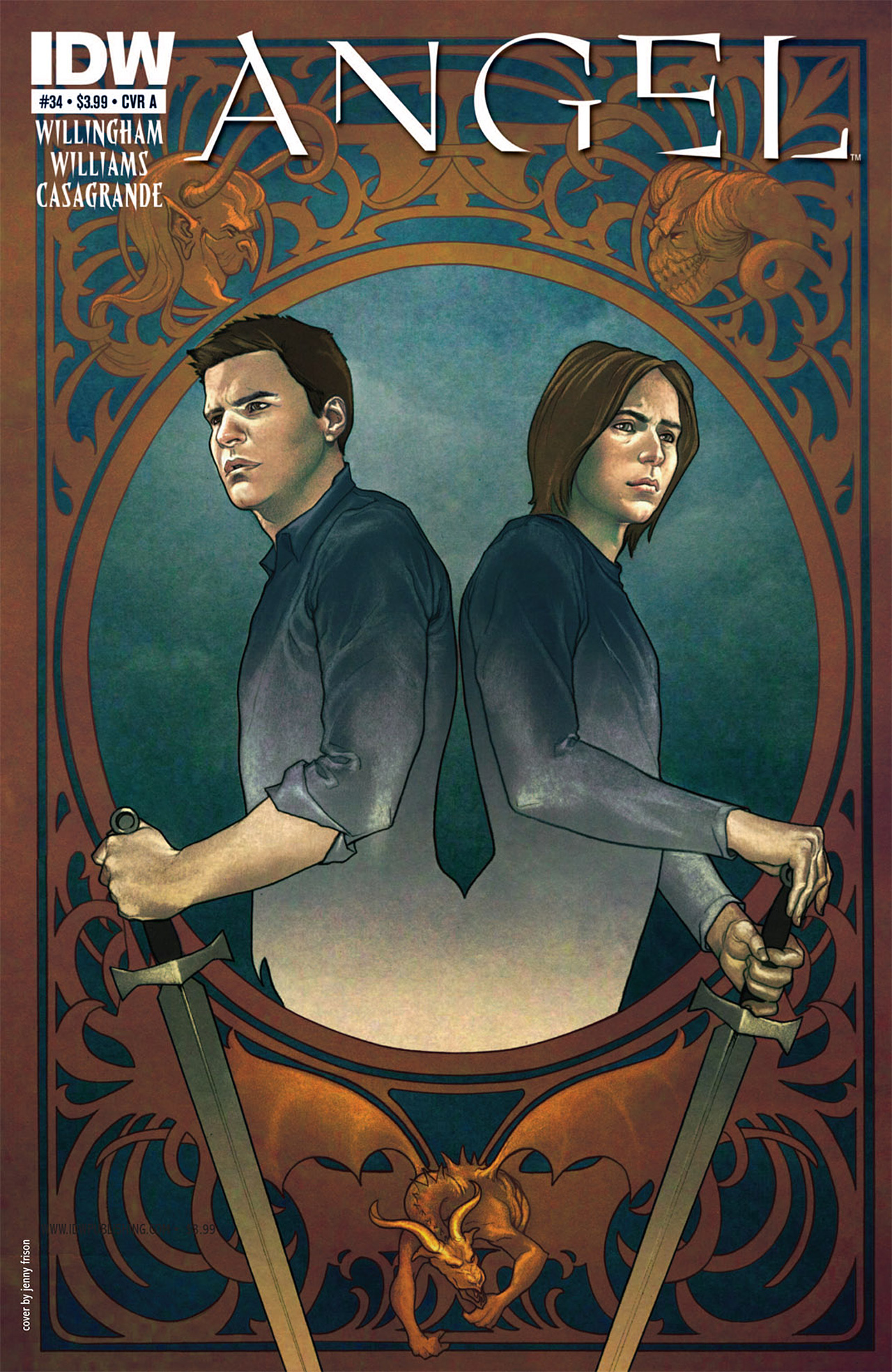 Read online Angel comic -  Issue #34 - 1