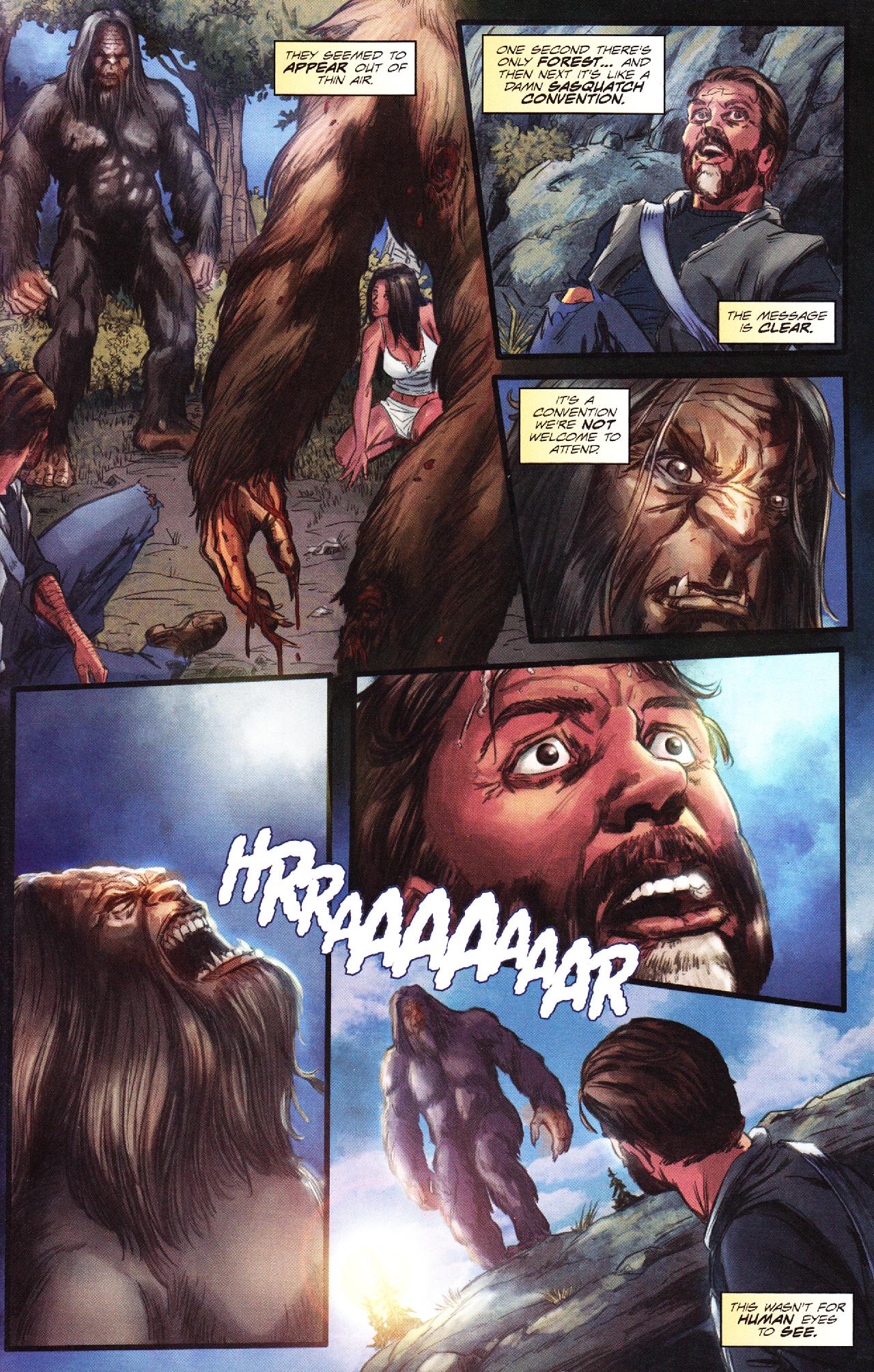 Read online The Monster Hunters' Survival Guide Case Files: Sasquatch comic -  Issue # Full - 37