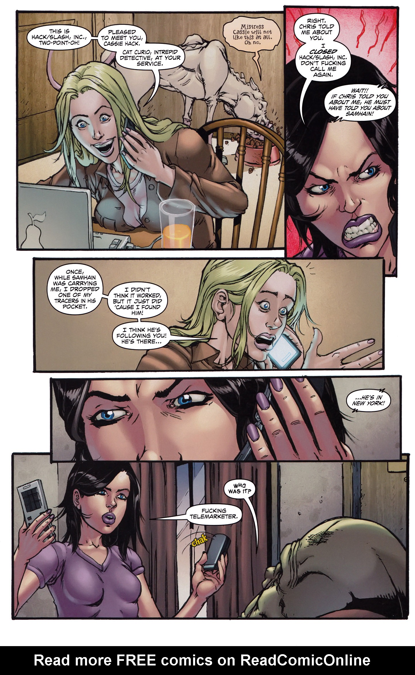 Read online Hack/Slash (2011) comic -  Issue #9 - 12