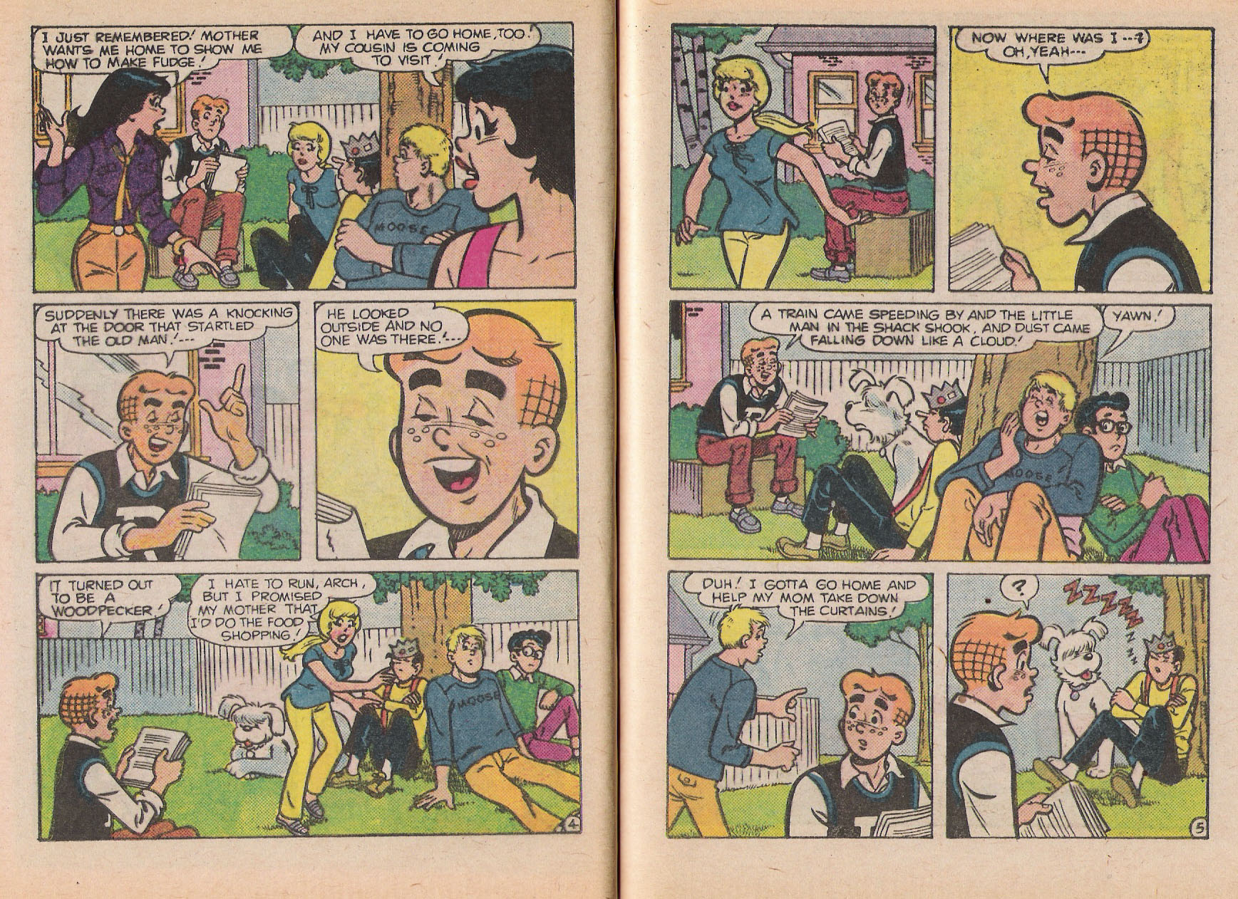 Read online Archie Annual Digest Magazine comic -  Issue #48 - 55