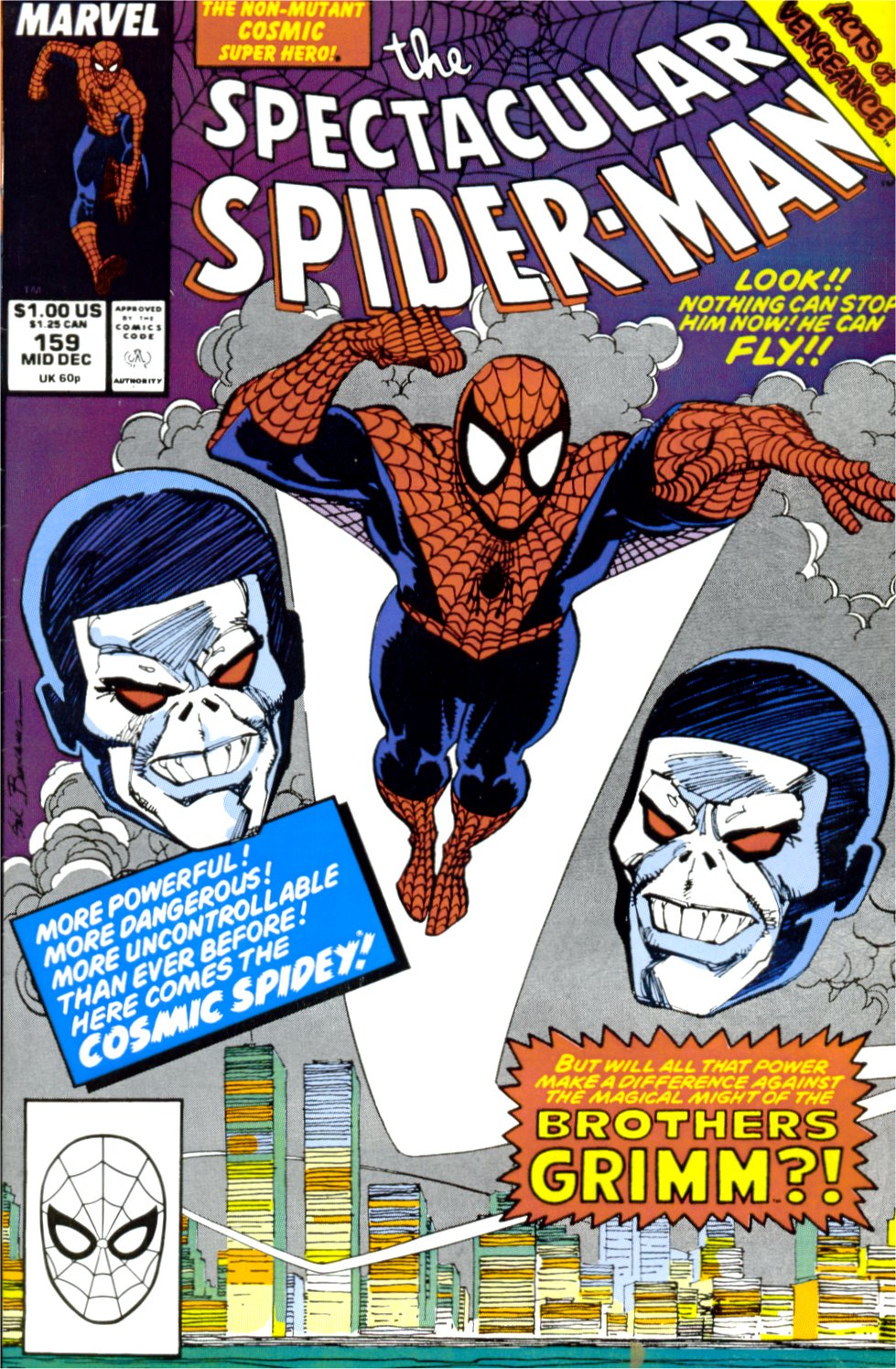 Read online The Spectacular Spider-Man (1976) comic -  Issue #159 - 1