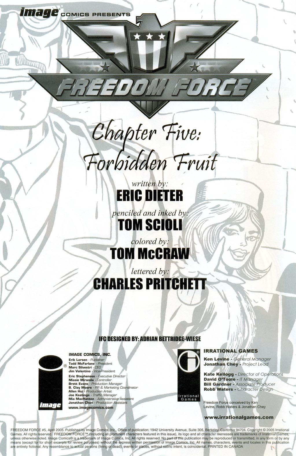 Read online Freedom Force comic -  Issue #5 - 2
