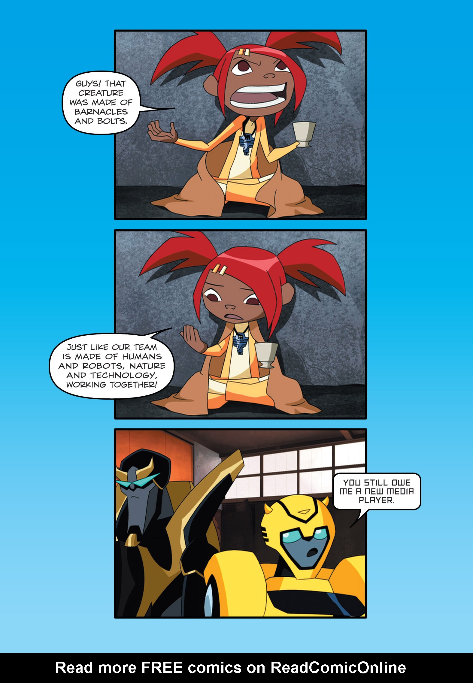 Read online Transformers Animated comic -  Issue #6 - 110