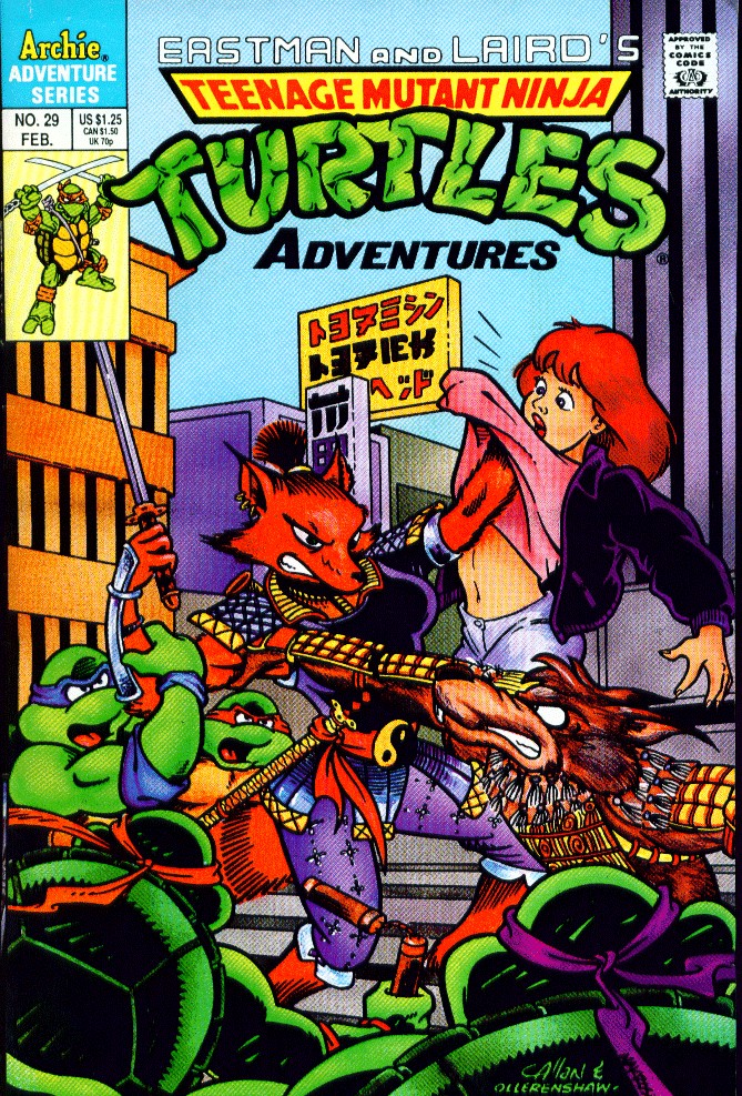 Read online Teenage Mutant Ninja Turtles Adventures (1989) comic -  Issue #29 - 1