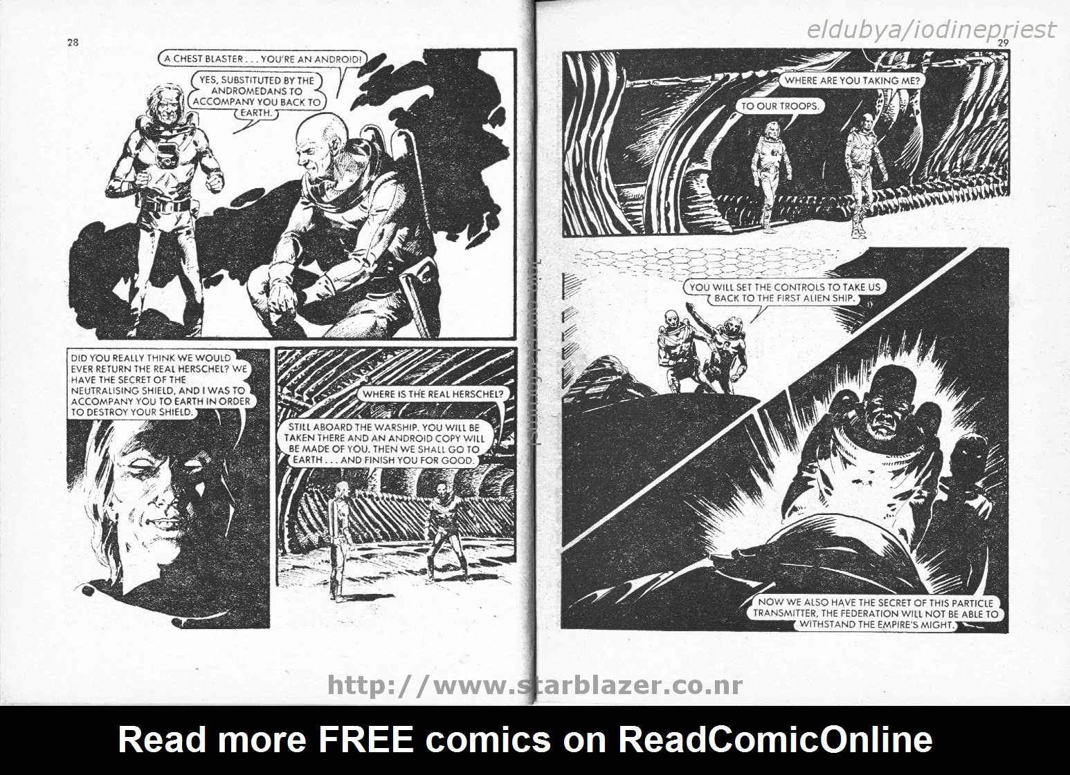 Read online Starblazer comic -  Issue #47 - 16