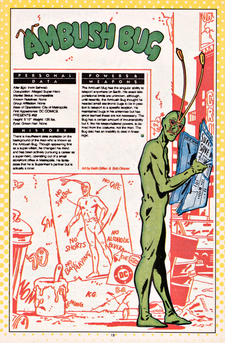 Read online Who's Who: The Definitive Directory of the DC Universe comic -  Issue #1 - 14