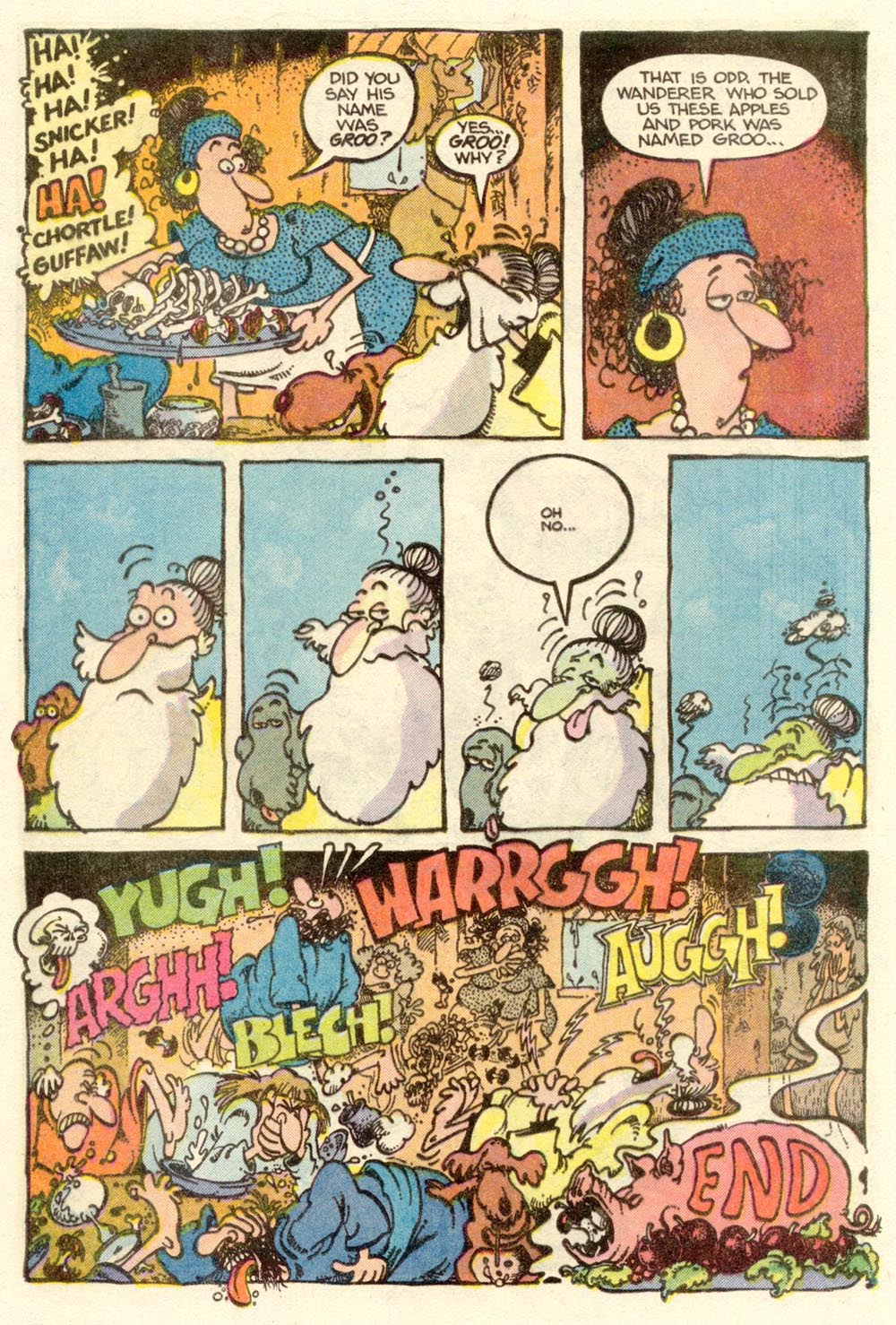 Read online Sergio Aragonés Groo the Wanderer comic -  Issue #9 - 22