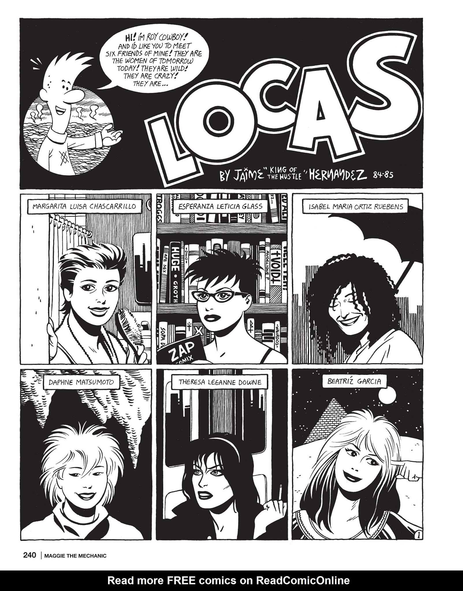 Read online Maggie the Mechanic: The Love & Rockets Library - Locas comic -  Issue # TPB (Part 3) - 51