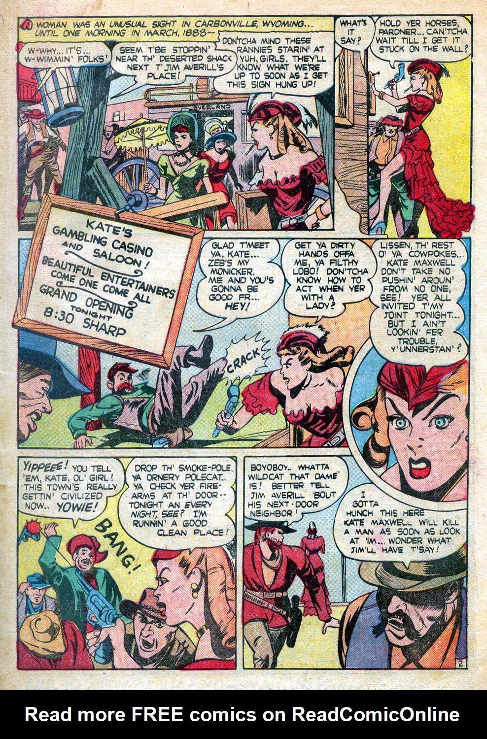 Read online Women Outlaws comic -  Issue #1 - 3