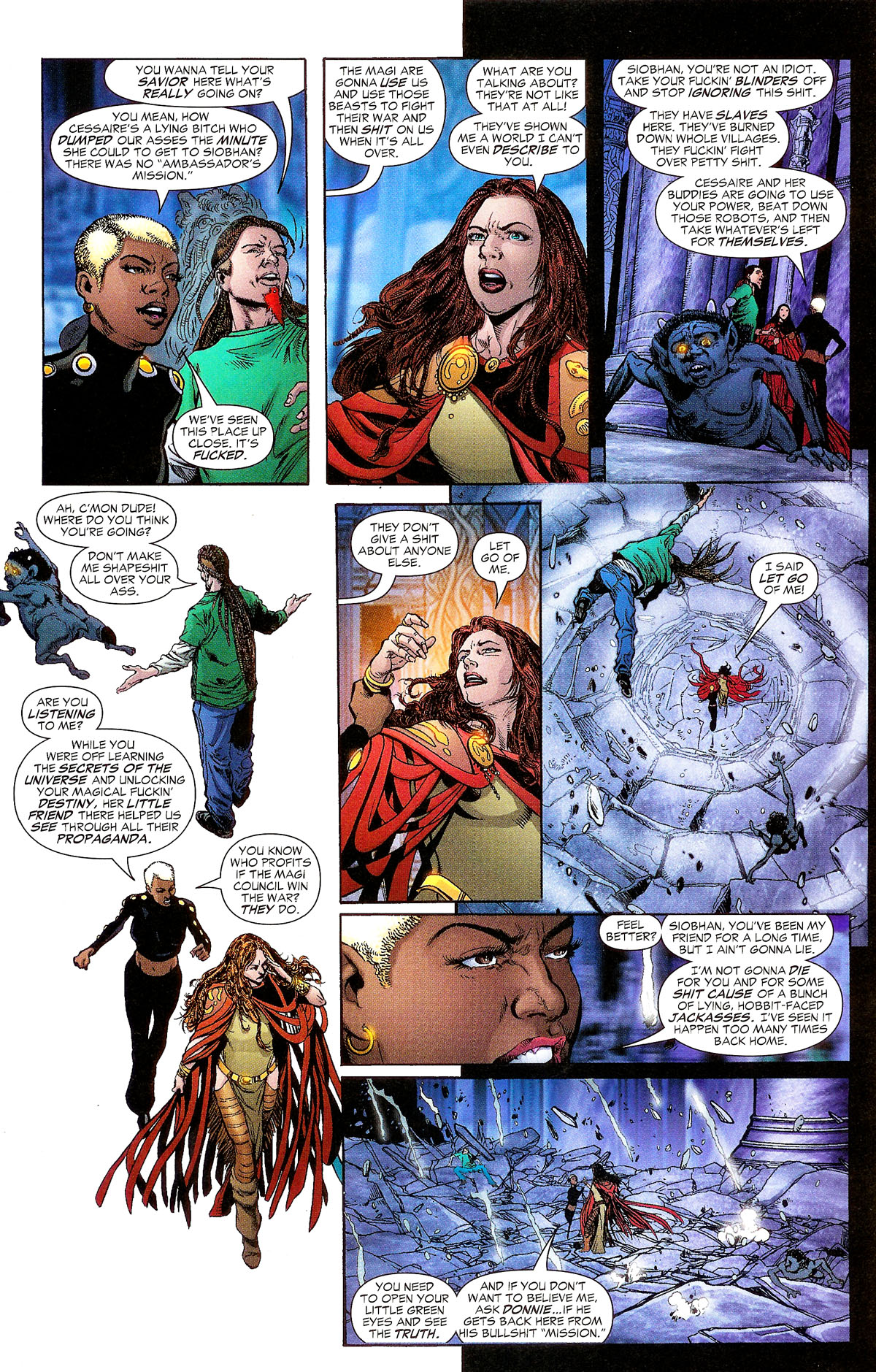 Read online Otherworld comic -  Issue #5 - 9