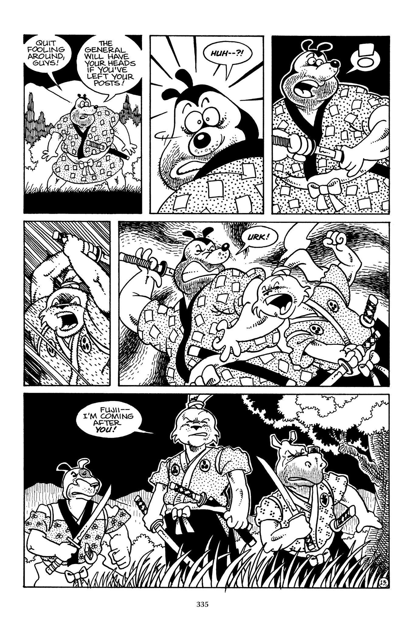 Read online The Usagi Yojimbo Saga comic -  Issue # TPB 1 - 328
