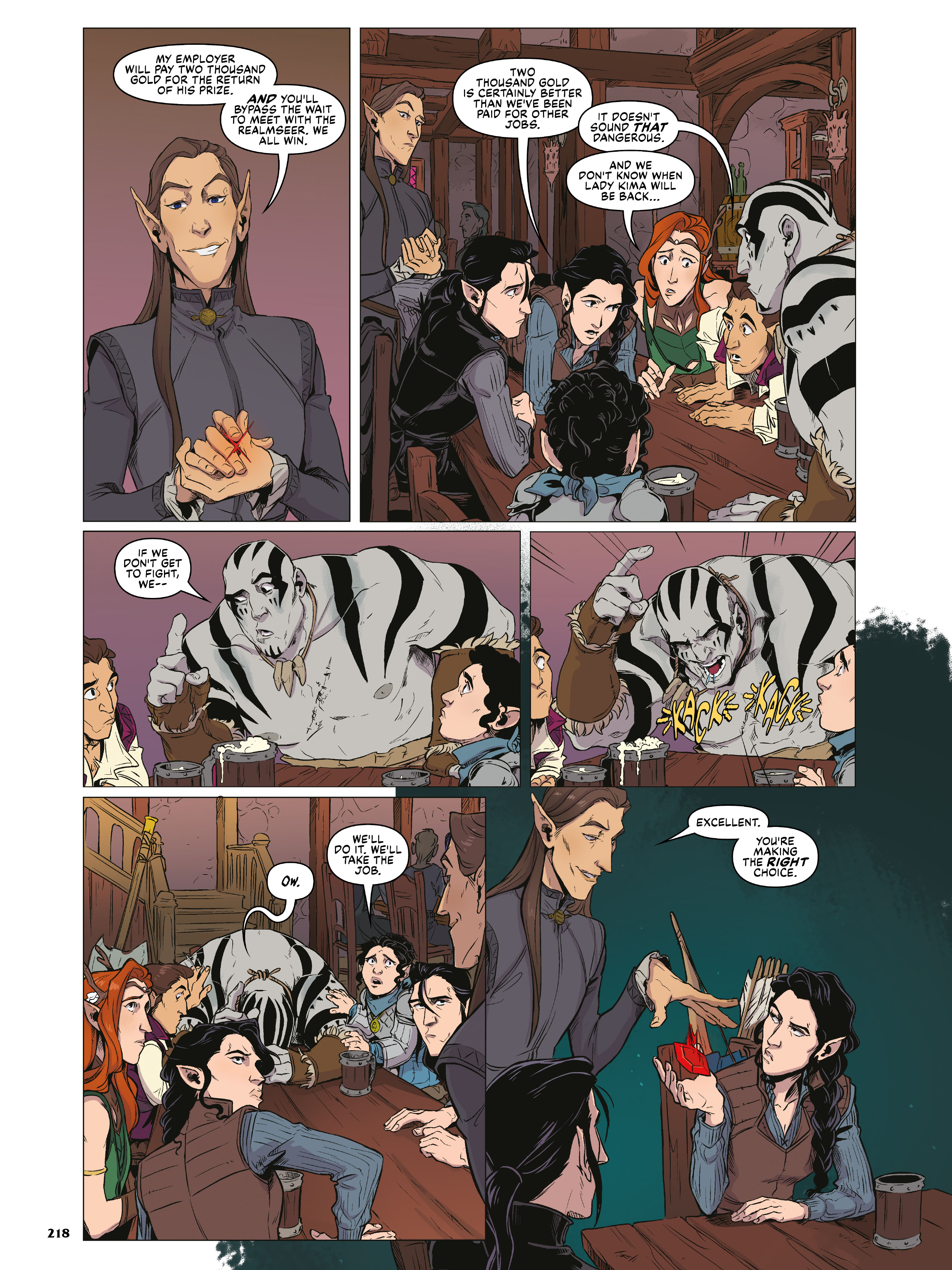 Read online Critical Role Vox Machina Origins comic -  Issue # (2019) _TPB Library Edition (Part 3) - 19
