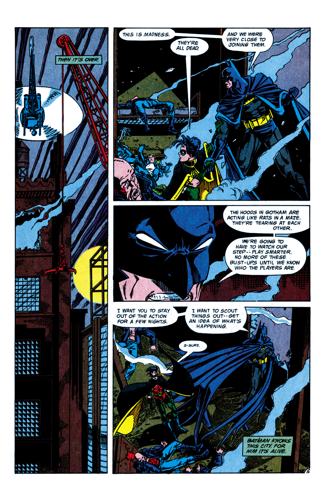 Read online Robin III: Cry of the Huntress comic -  Issue #1 - 5