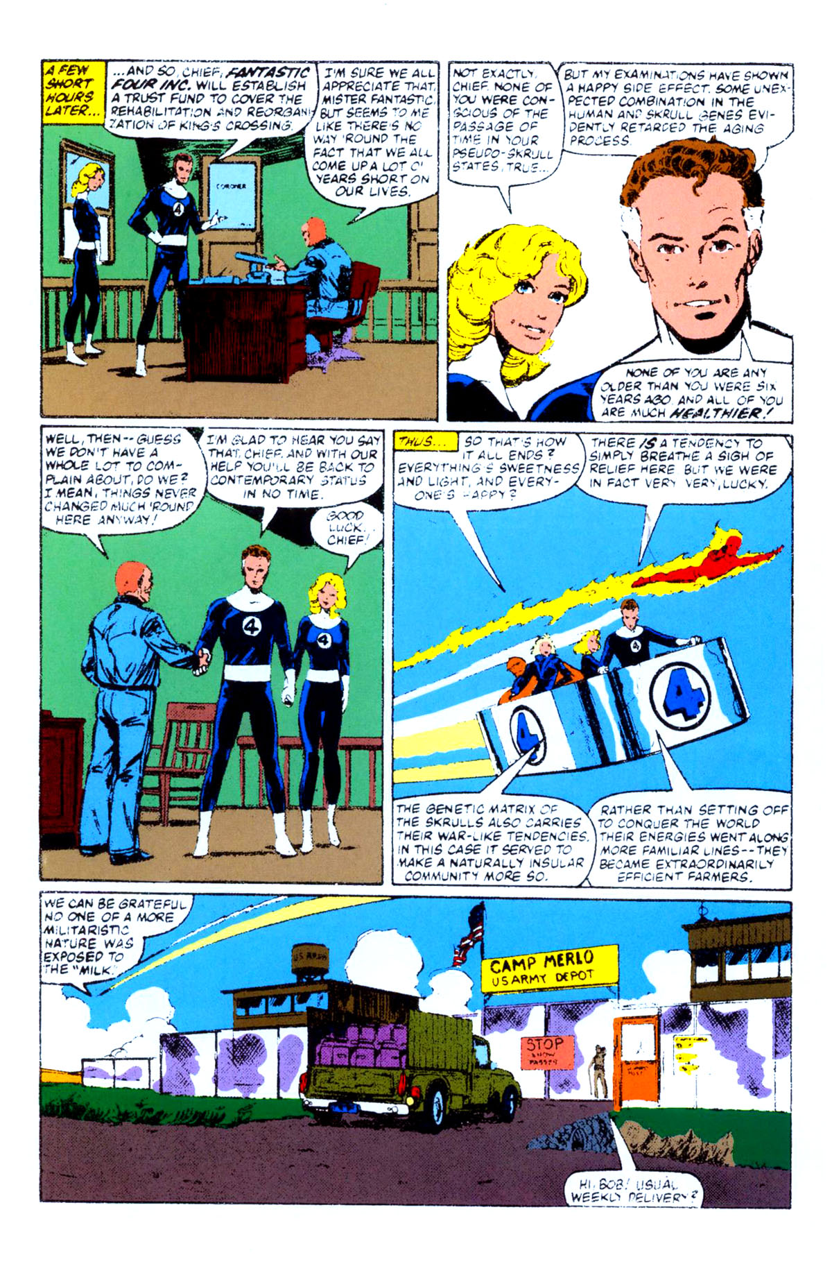 Read online Fantastic Four Visionaries: John Byrne comic -  Issue # TPB 3 - 243