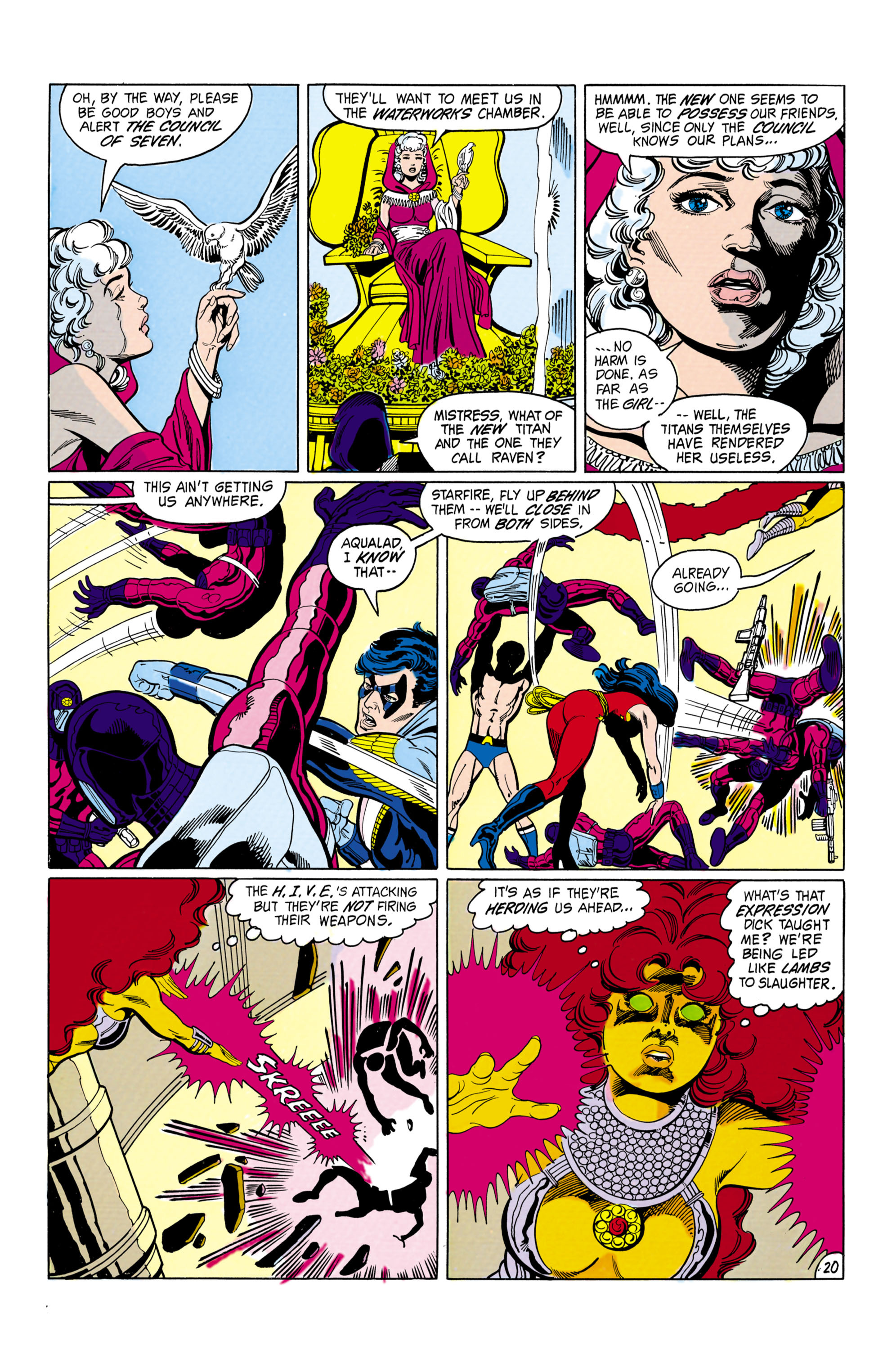 Read online Tales of the Teen Titans comic -  Issue #46 - 21