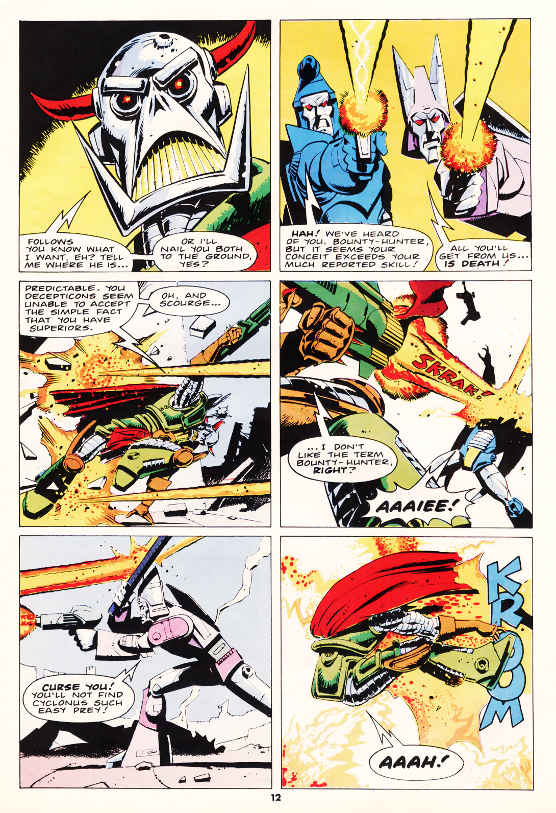 Read online The Transformers (UK) comic -  Issue #113 - 11