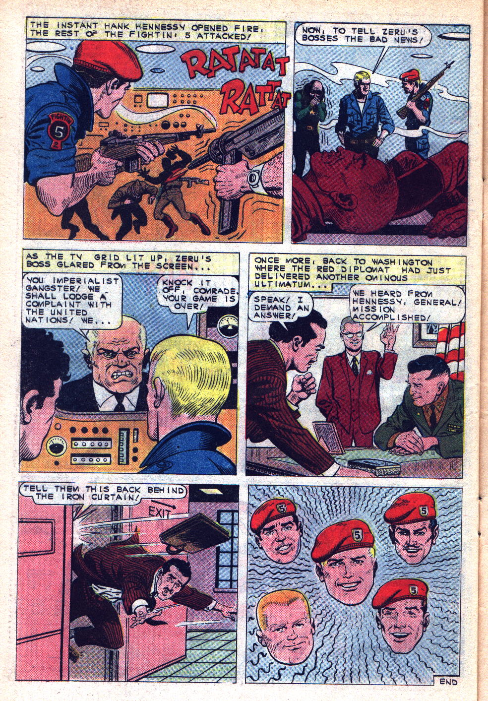 Read online The Fightin' 5 comic -  Issue #39 - 28
