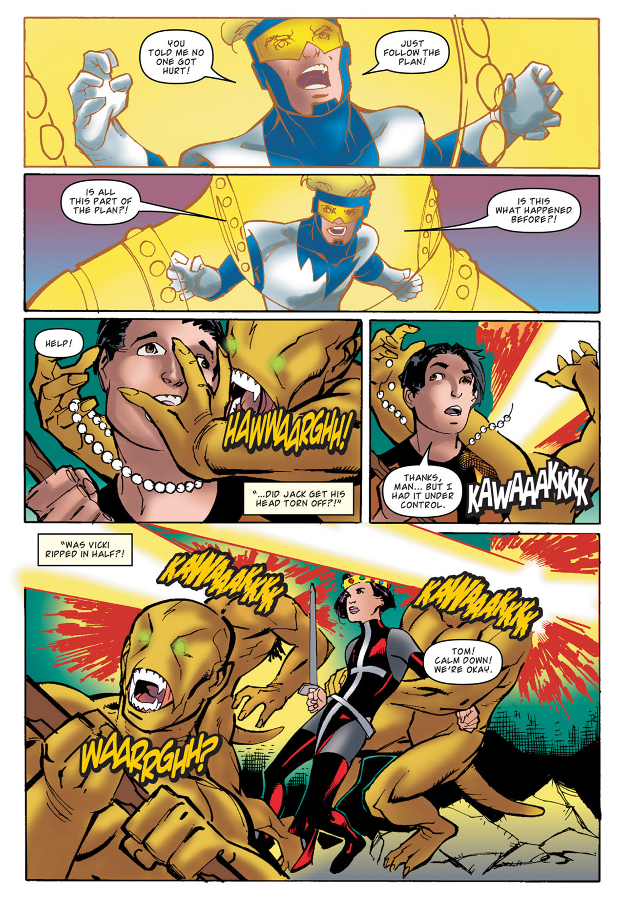 Read online FX2, The Lost Land comic -  Issue # TPB - 108