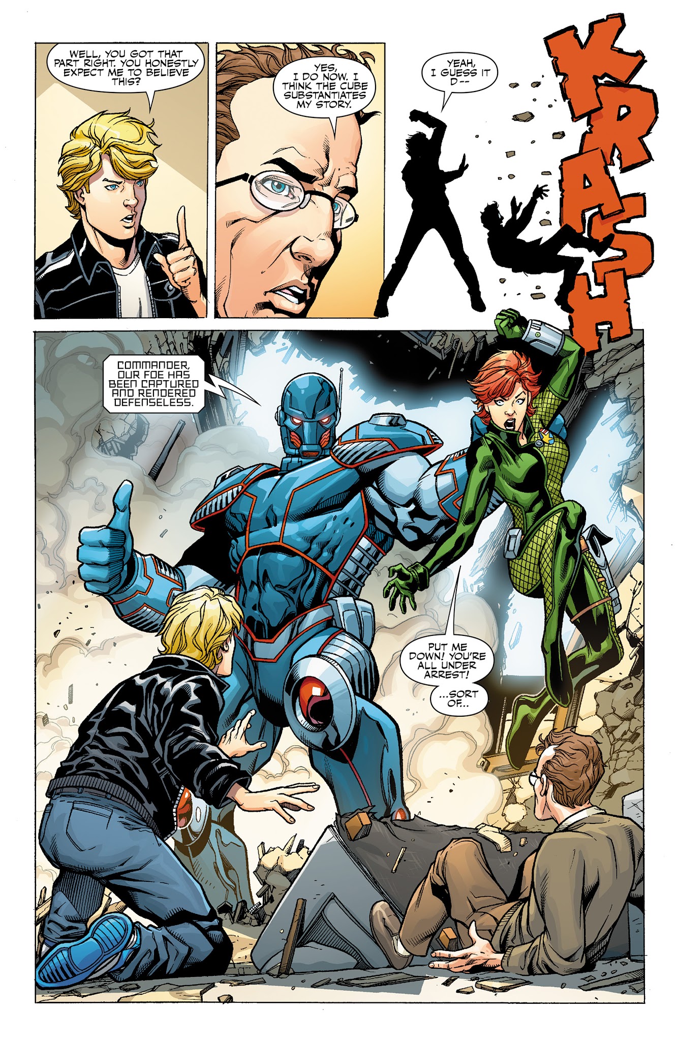Read online Power Cubed comic -  Issue #2 - 14