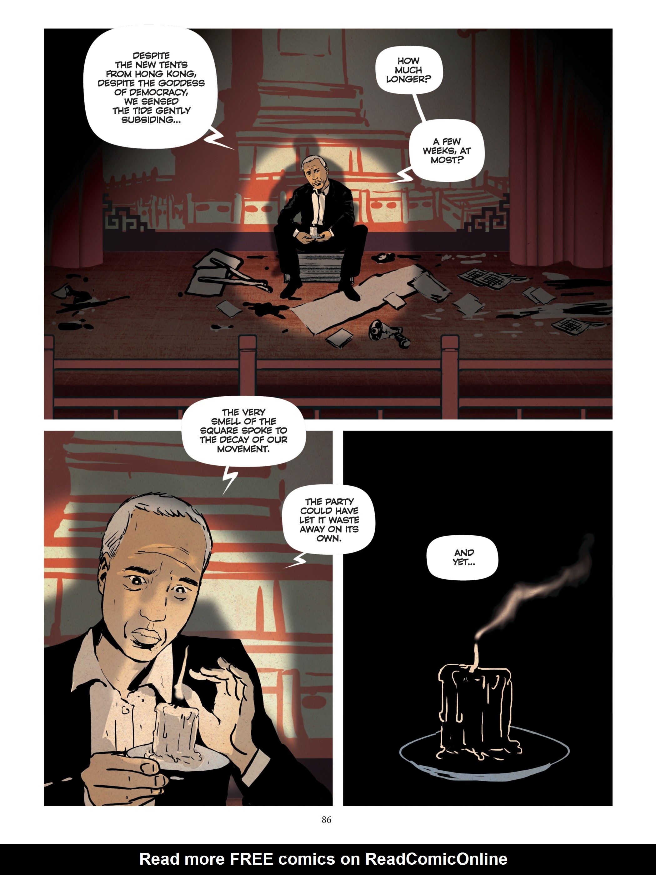 Read online Tiananmen 1989: Our Shattered Hopes comic -  Issue # TPB - 89