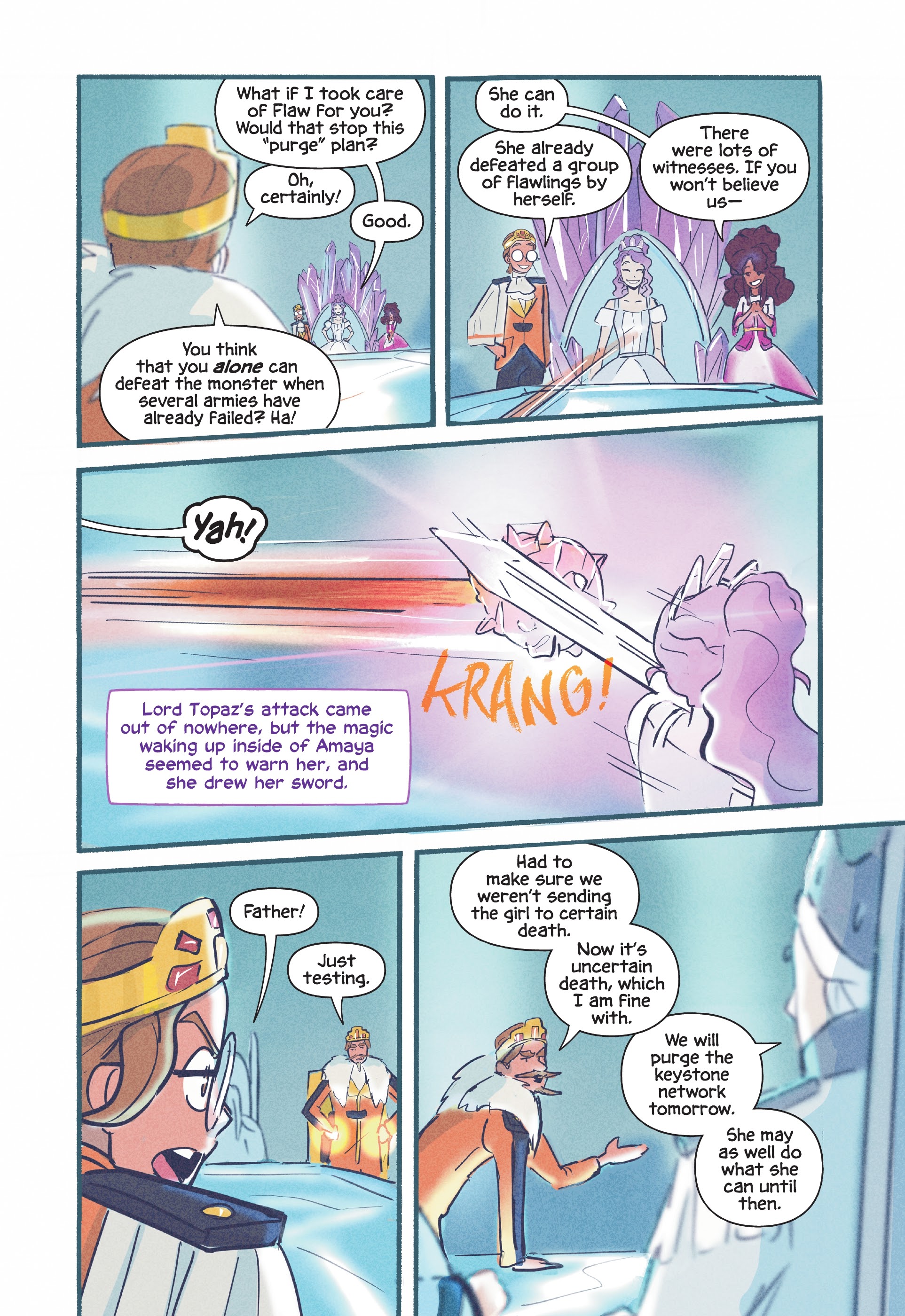 Read online Amethyst: Princess of Gemworld (2021) comic -  Issue # TPB (Part 2) - 1