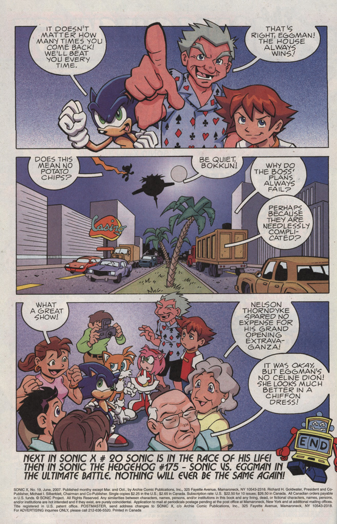 Read online Sonic X comic -  Issue #19 - 34