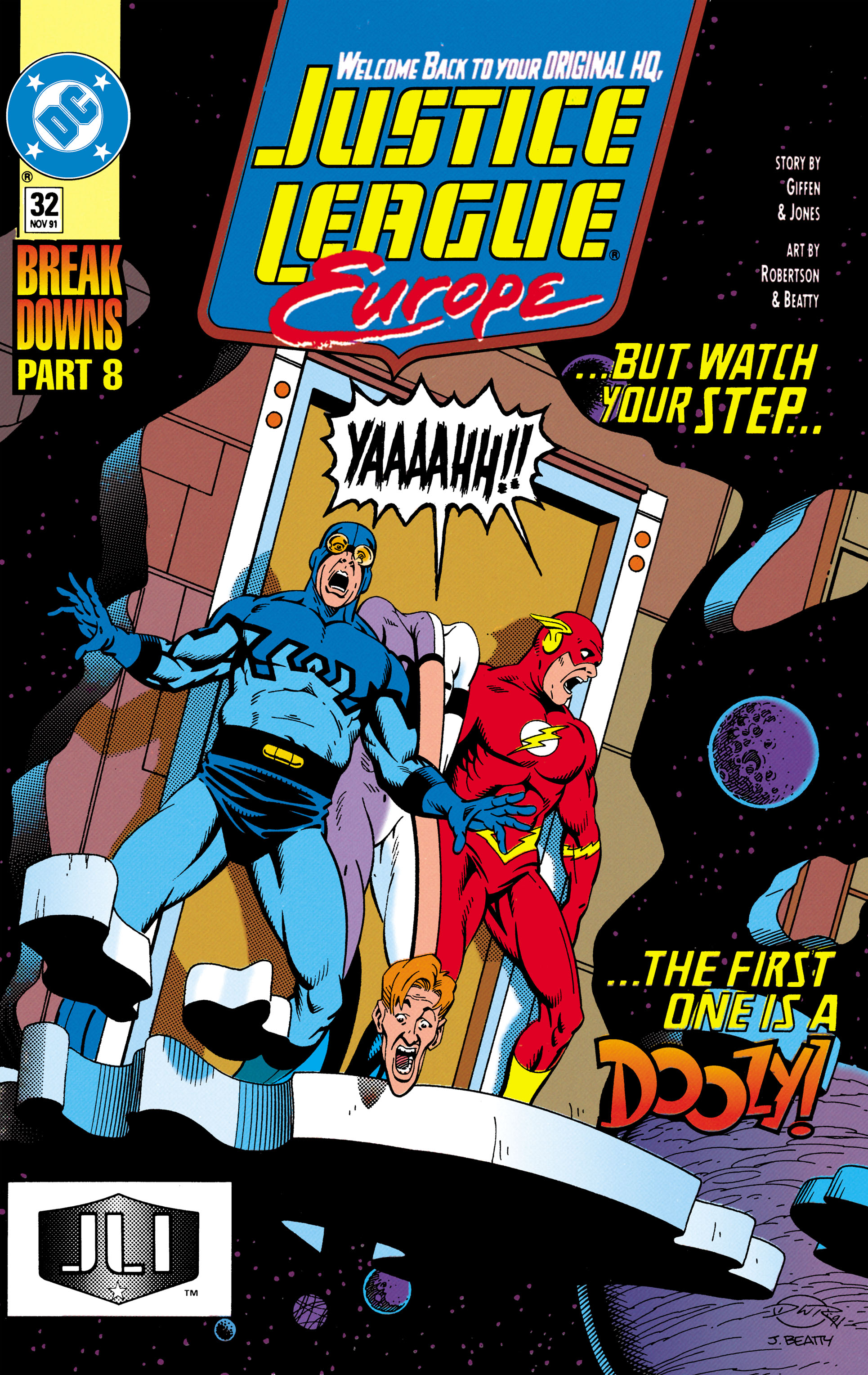 Read online Justice League Europe comic -  Issue #32 - 1