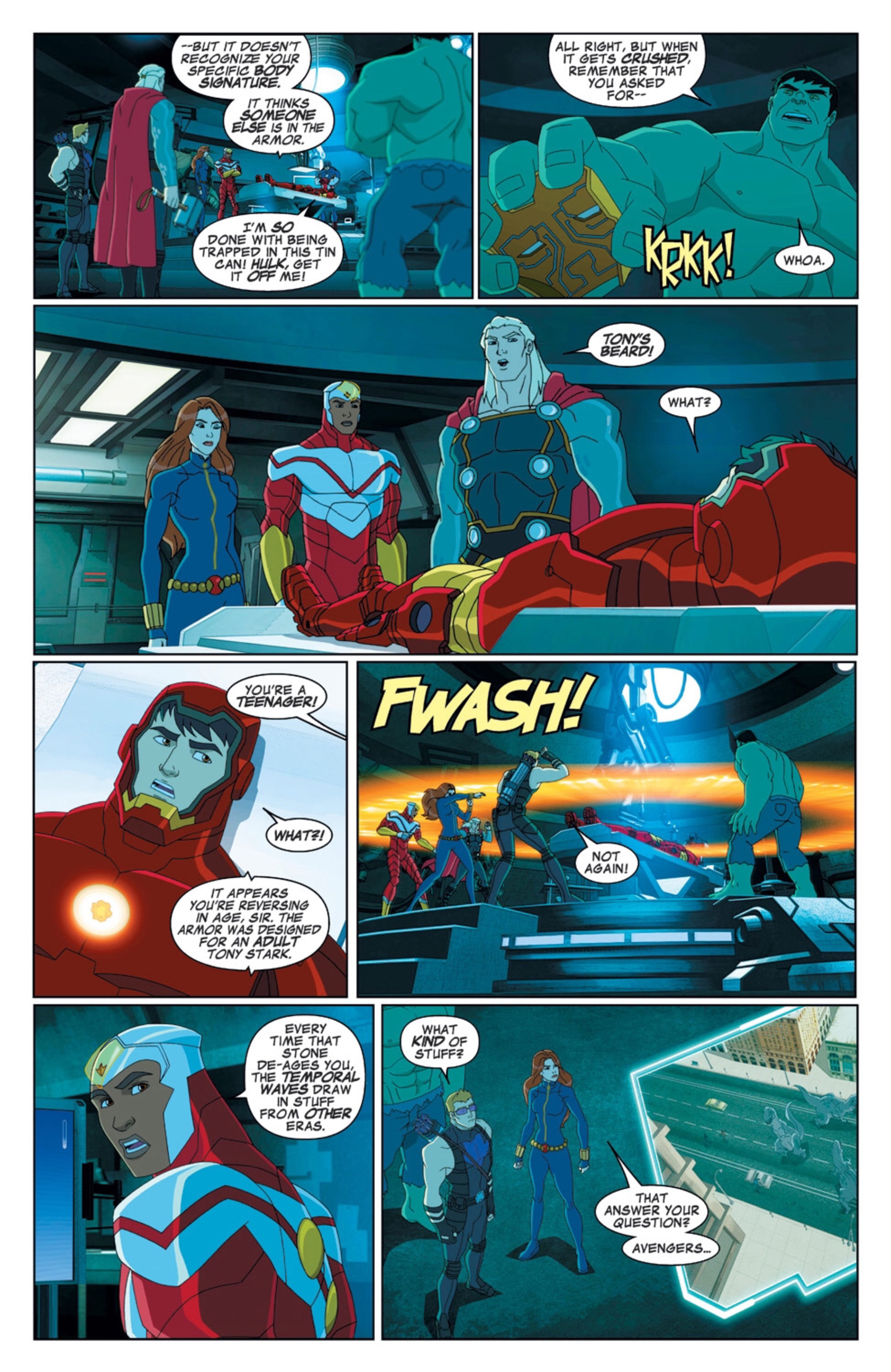 Read online Marvel Universe Avengers Assemble Season 2 comic -  Issue #6 - 8