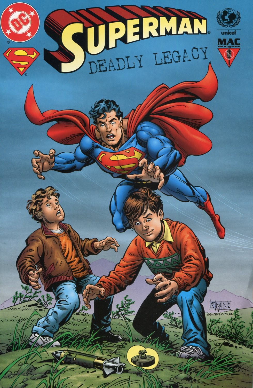 Read online Superman: Deadly Legacy comic -  Issue # Full - 1